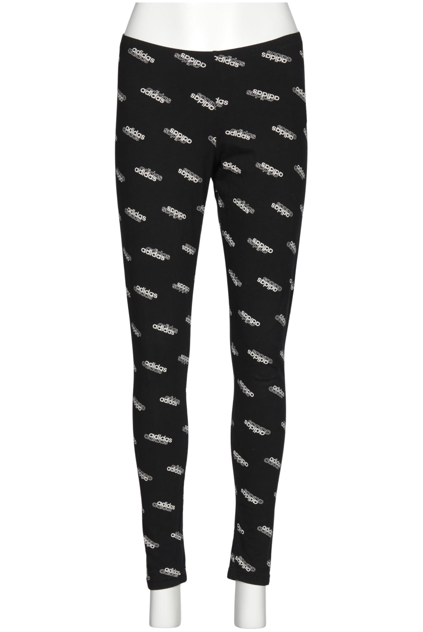 

adidas Damen Stoffhose, schwarz, Gr. 0