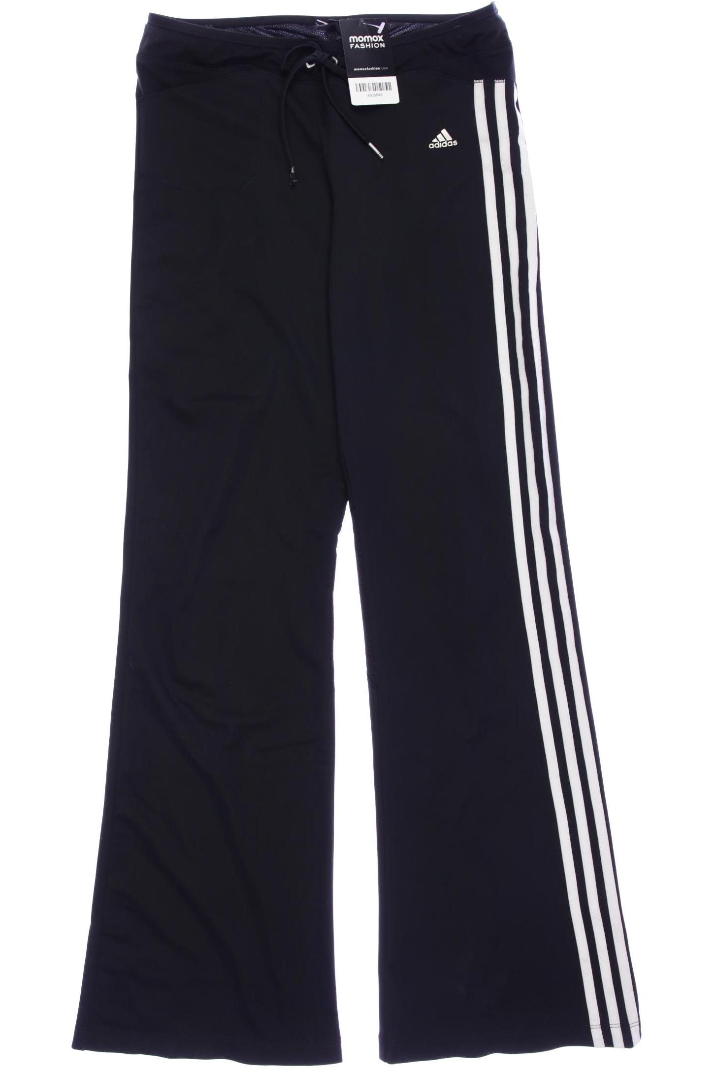 

adidas Damen Stoffhose, schwarz, Gr. 28