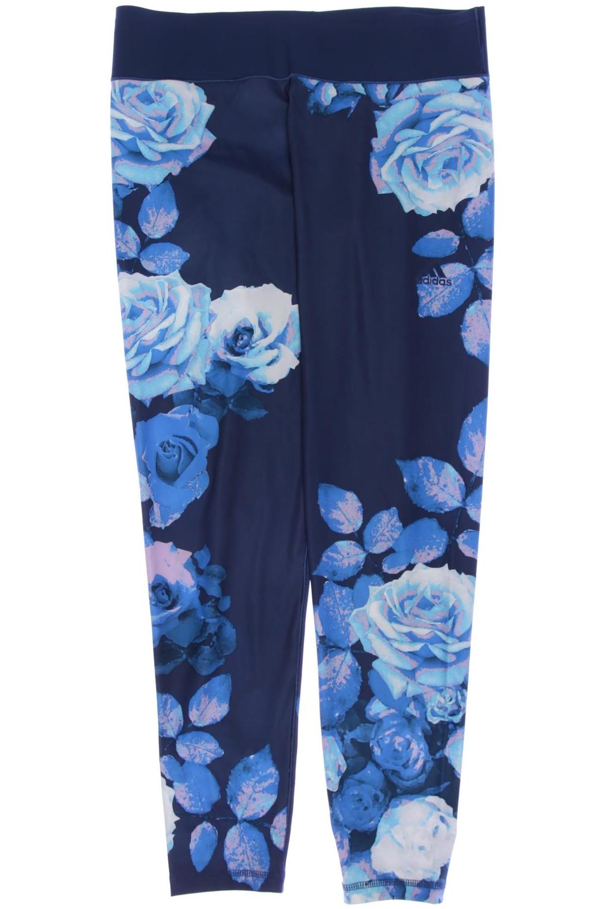 

adidas Damen Stoffhose, blau, Gr. 0