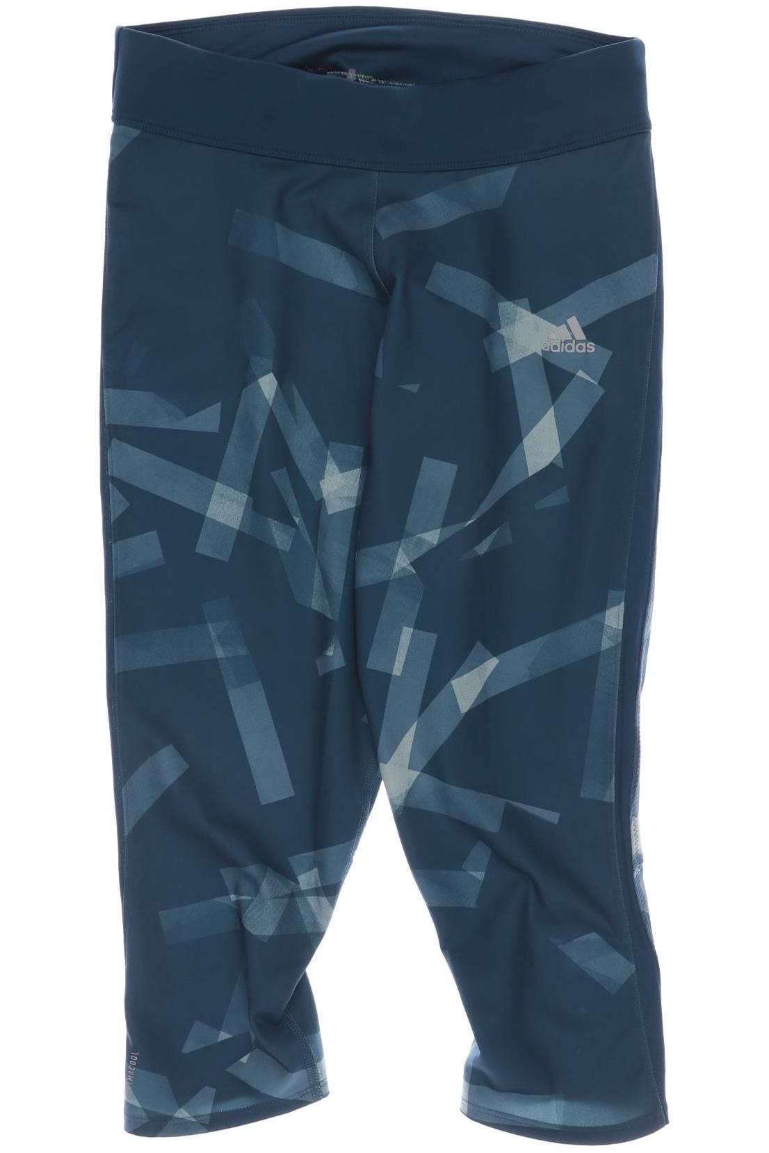 

adidas Damen Stoffhose, türkis, Gr. 34