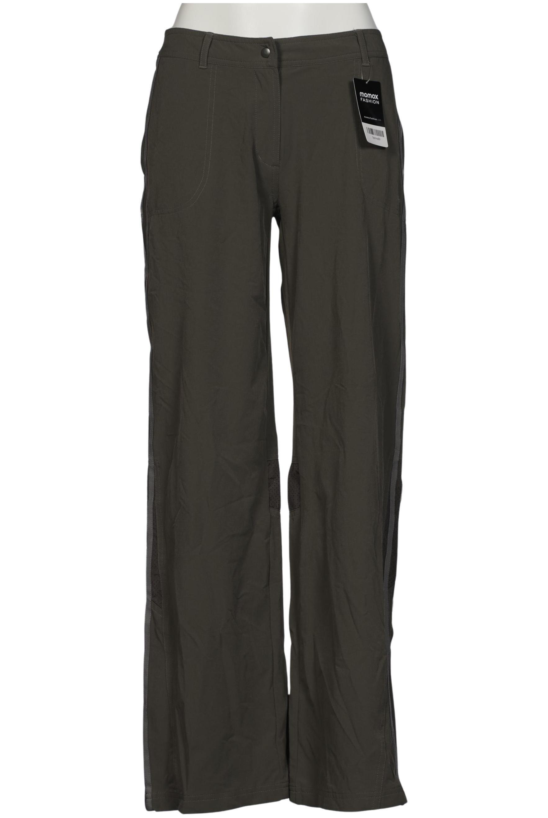 

adidas Damen Stoffhose, grün, Gr. 38