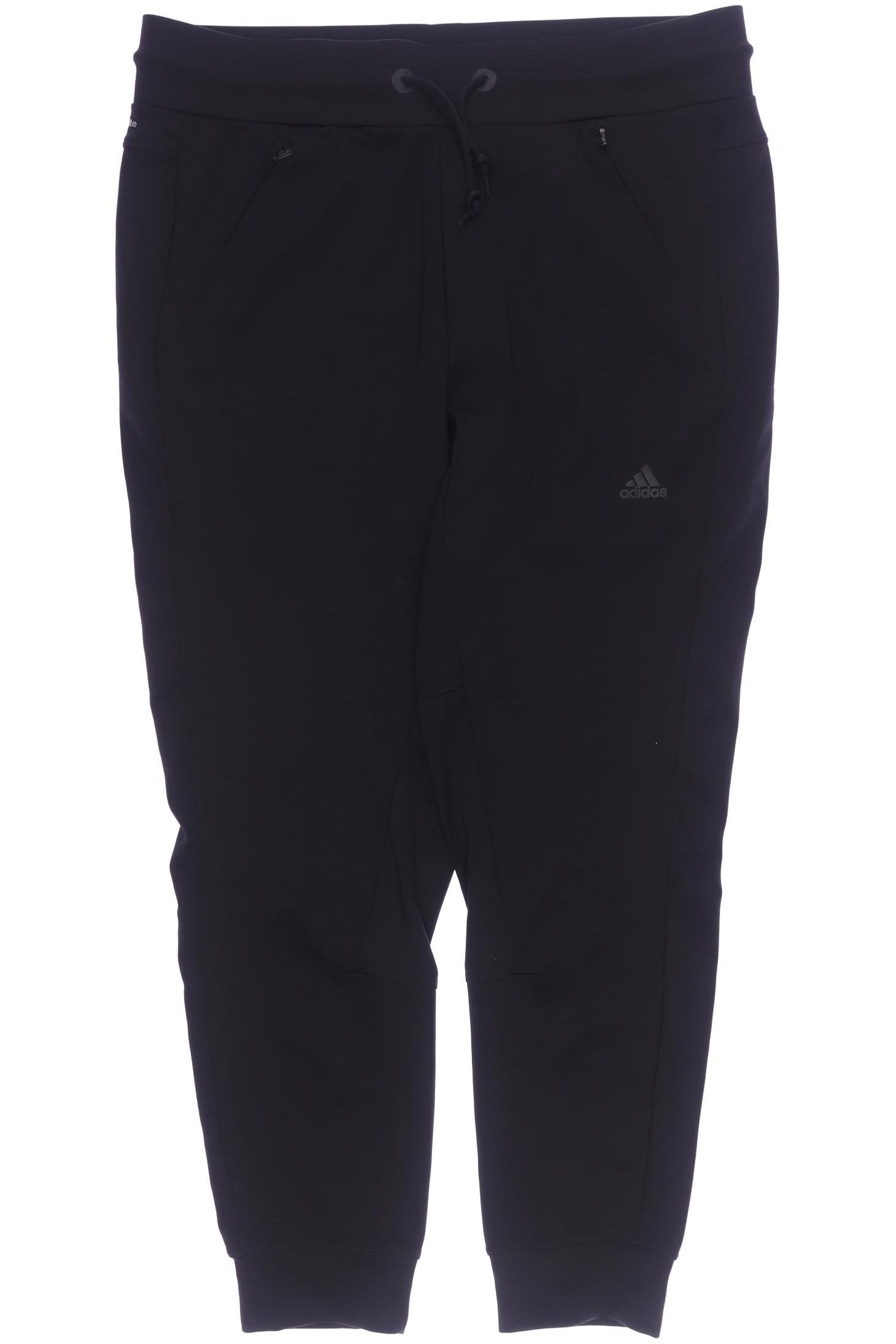 

adidas Damen Stoffhose, schwarz, Gr. 0
