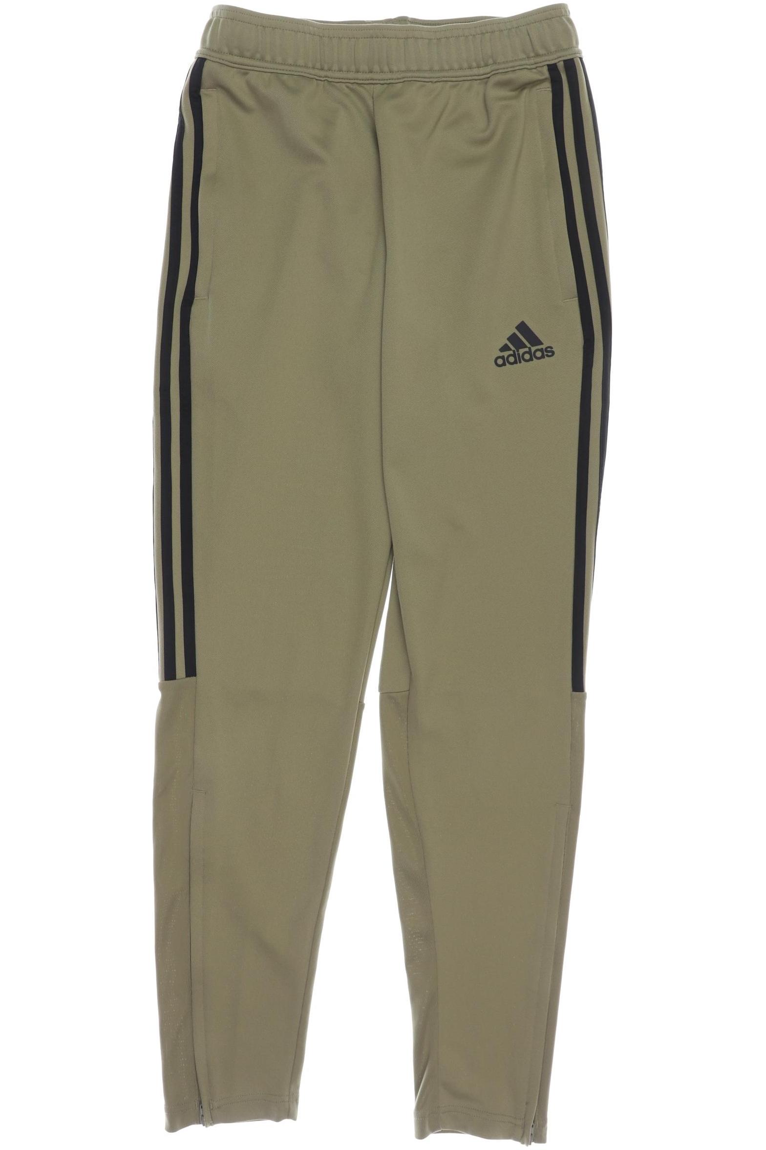 

adidas Damen Stoffhose, beige, Gr. 0