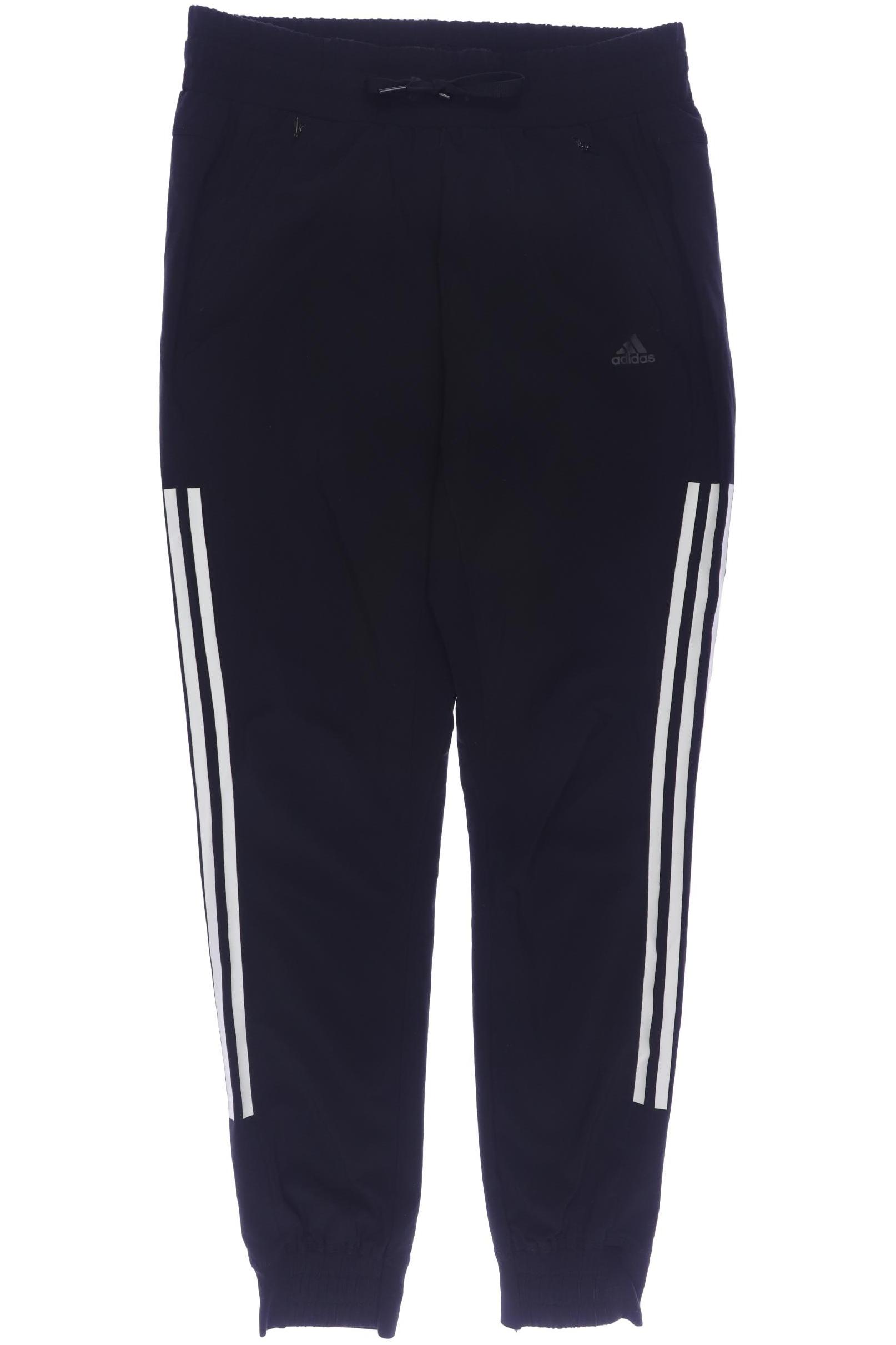 

adidas Damen Stoffhose, schwarz, Gr. 0