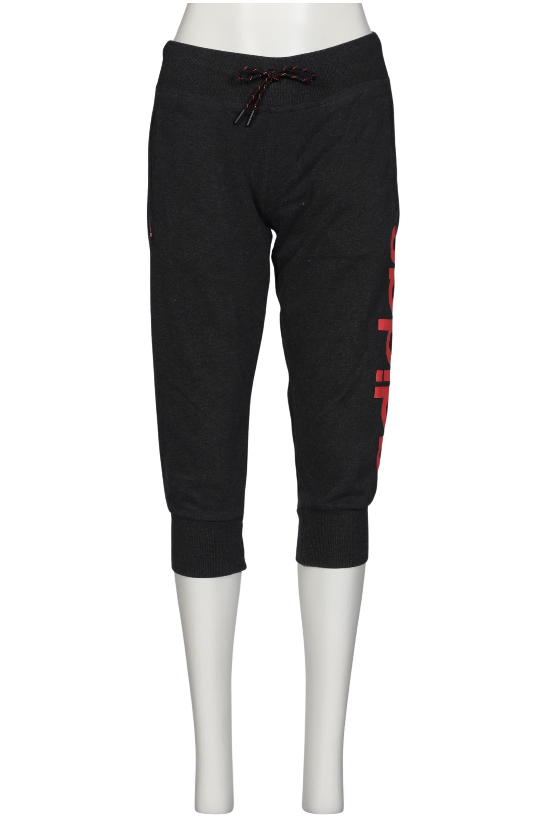 

adidas Damen Stoffhose, grau, Gr. 0