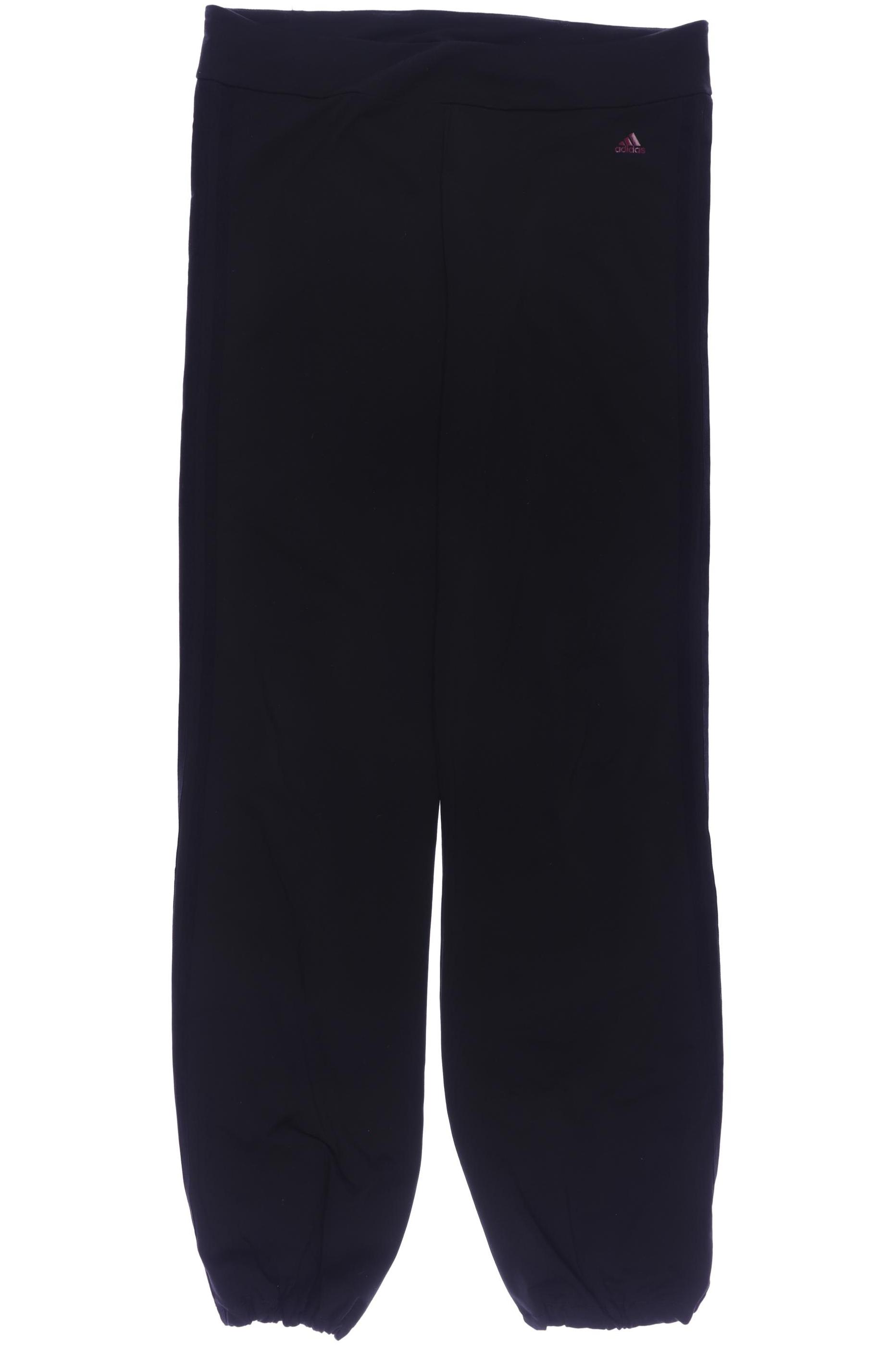 

adidas Damen Stoffhose, schwarz, Gr. 34