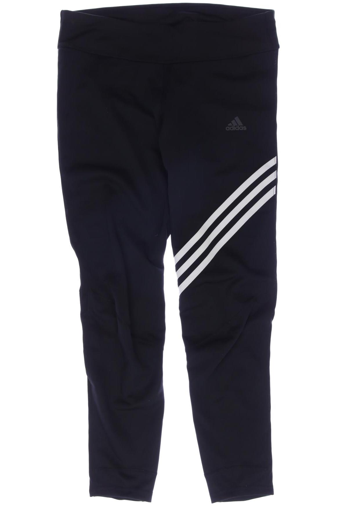 

adidas Damen Stoffhose, schwarz, Gr. 0