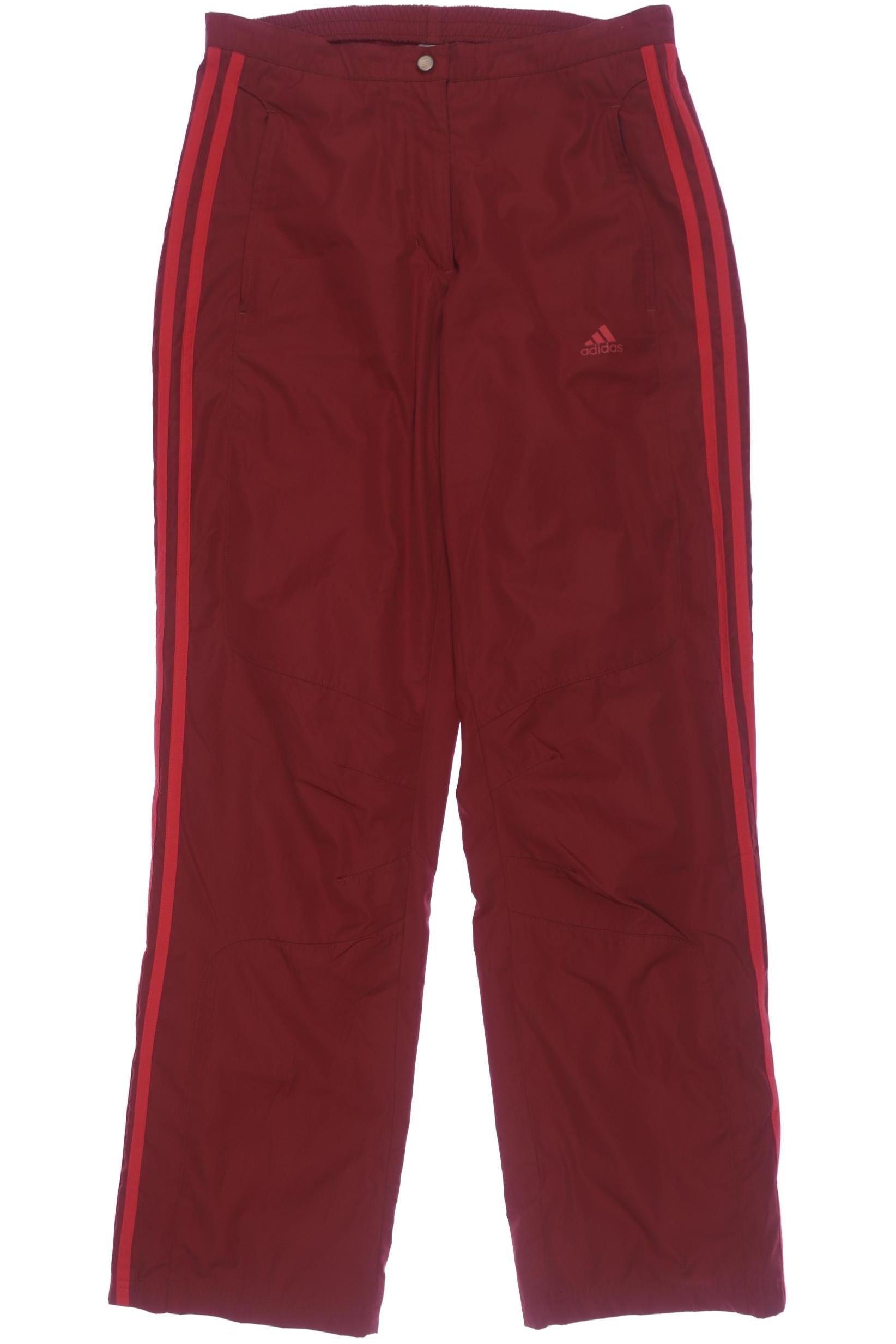 

adidas Damen Stoffhose, bordeaux, Gr. 40