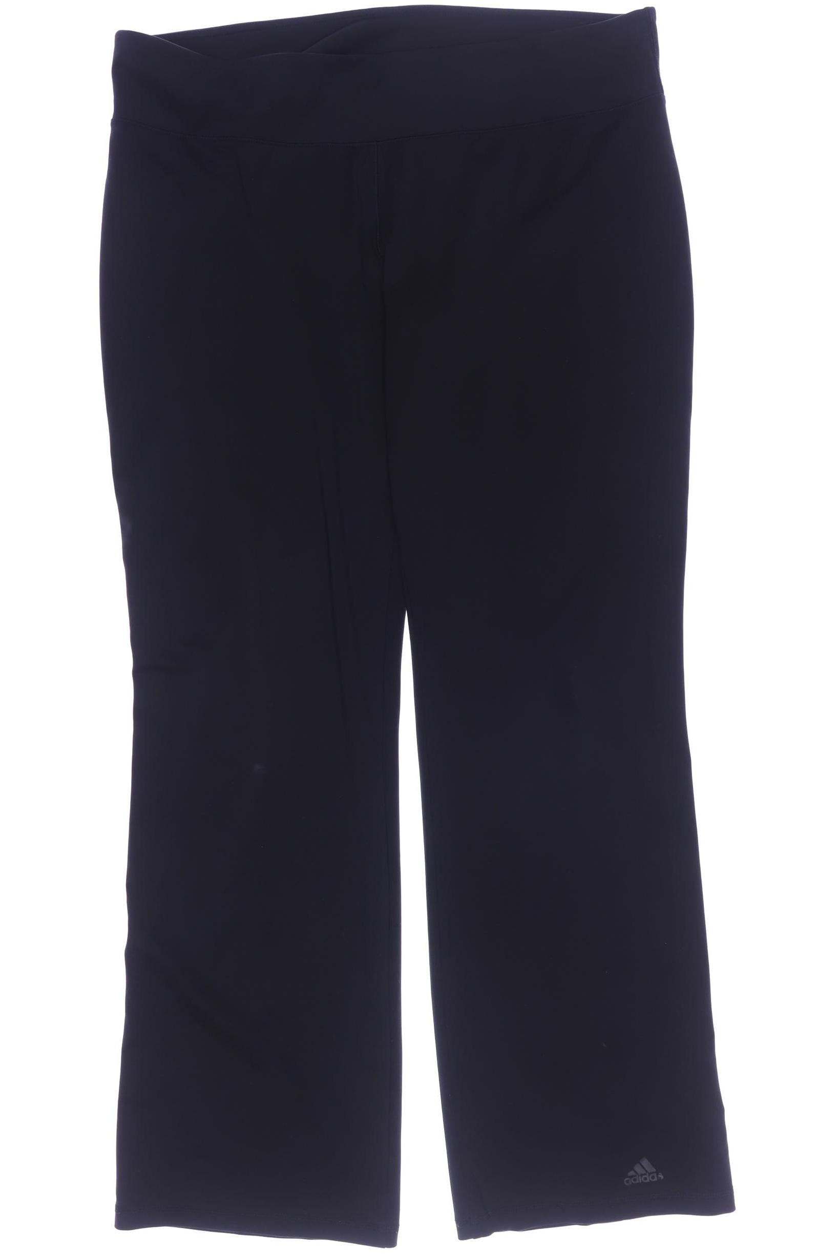 

adidas Damen Stoffhose, schwarz, Gr. 44