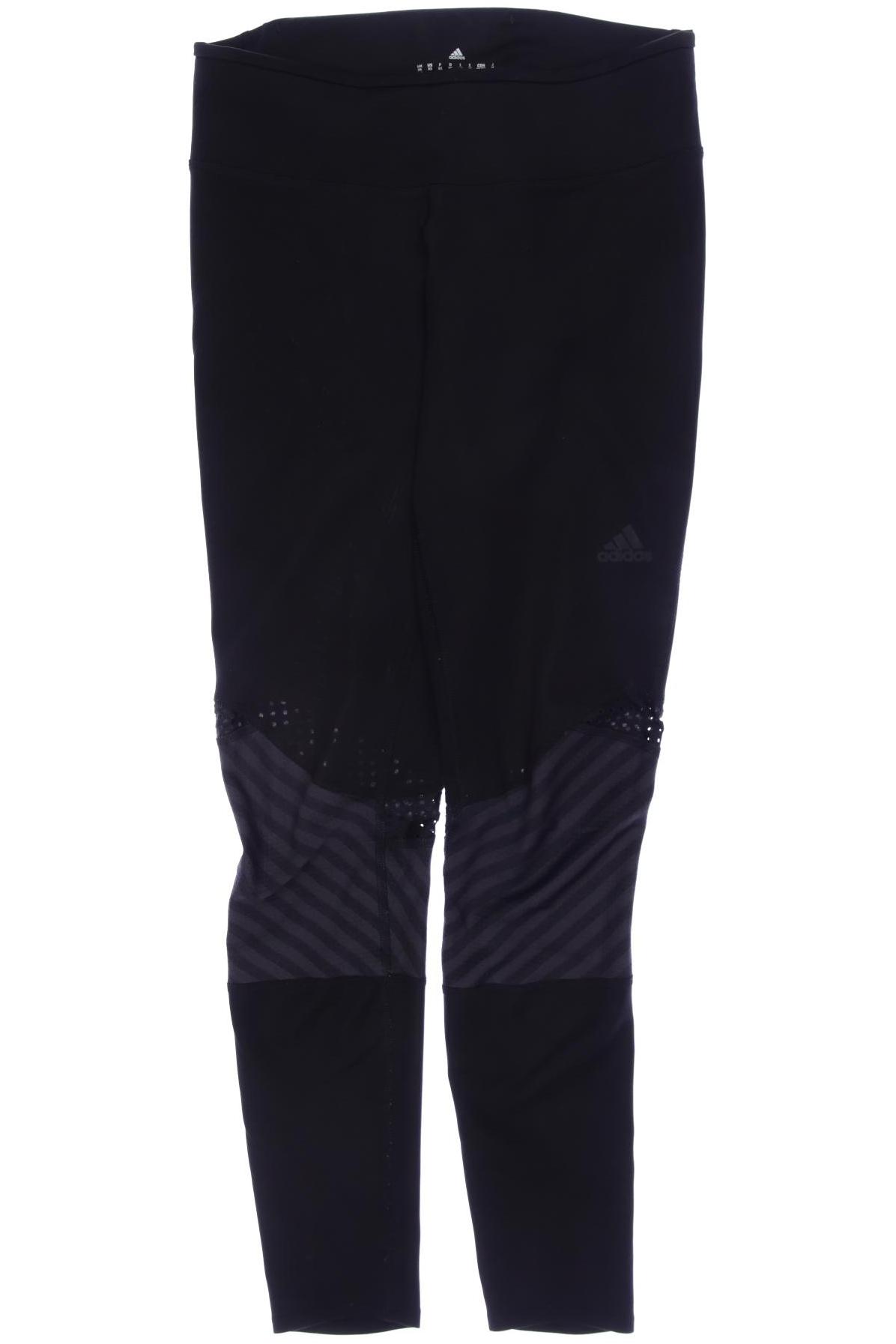 

adidas Damen Stoffhose, schwarz, Gr. 0