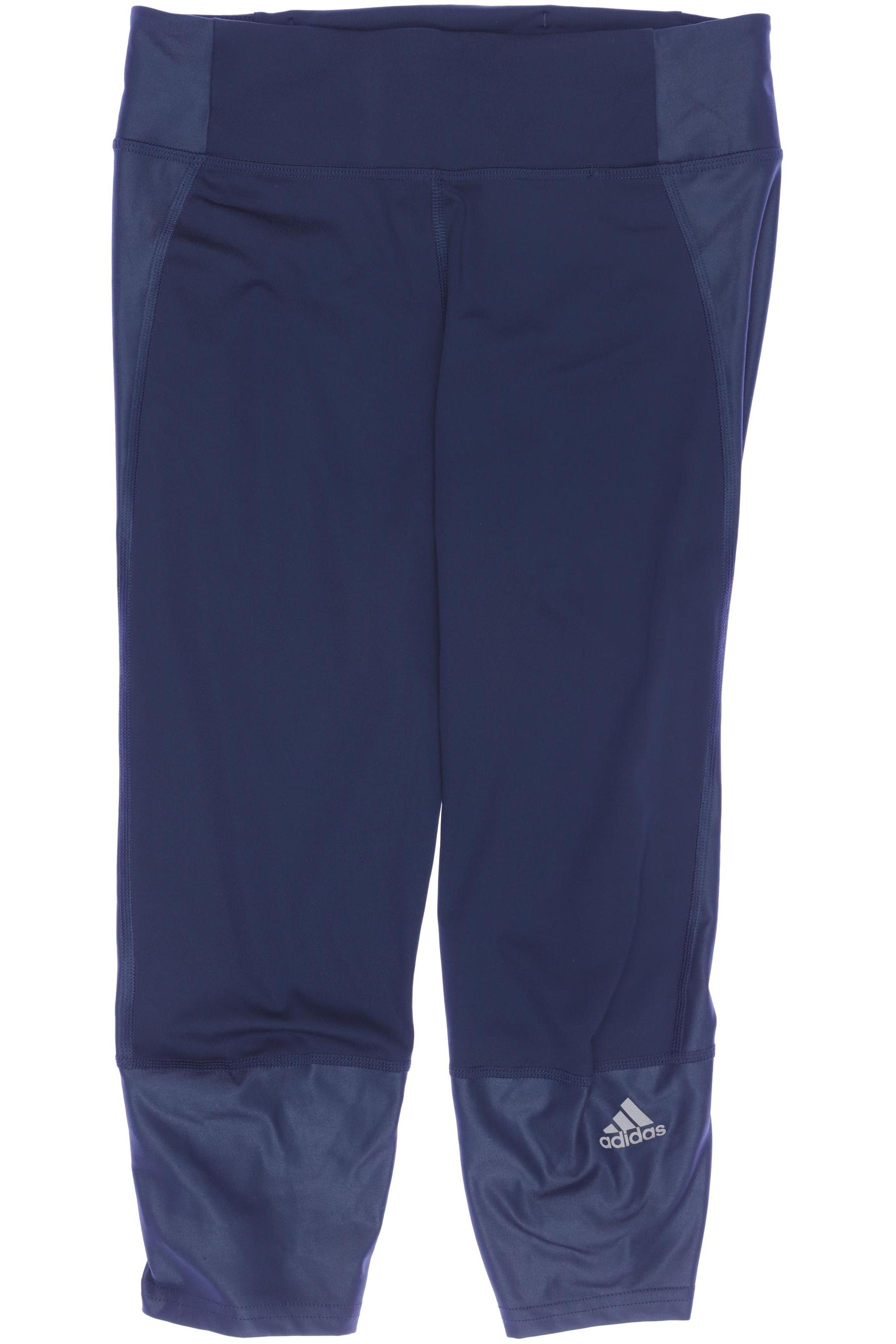 

adidas Damen Stoffhose, blau, Gr. 0