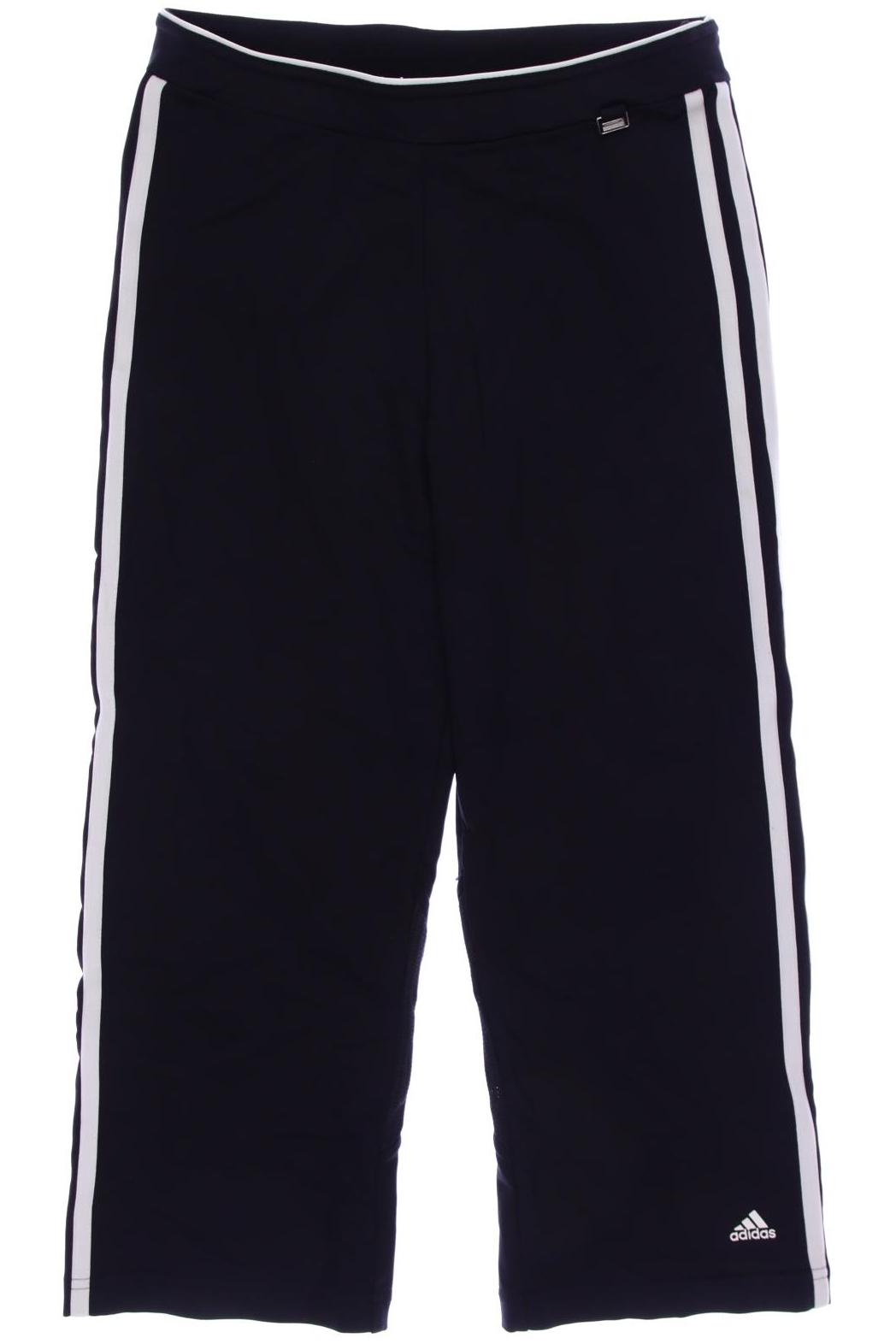 

adidas Damen Stoffhose, schwarz, Gr. 38