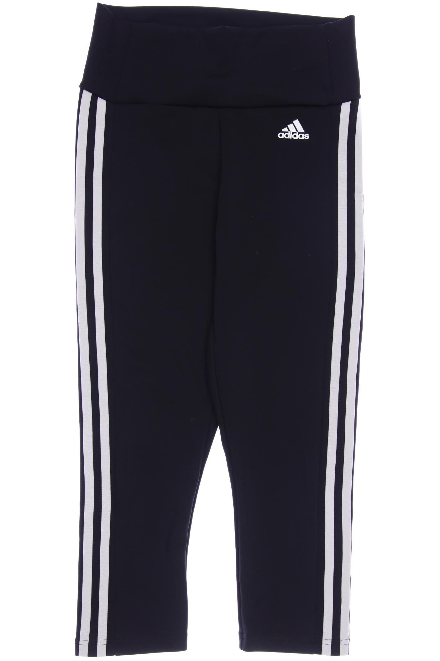 

adidas Damen Stoffhose, schwarz, Gr. 34