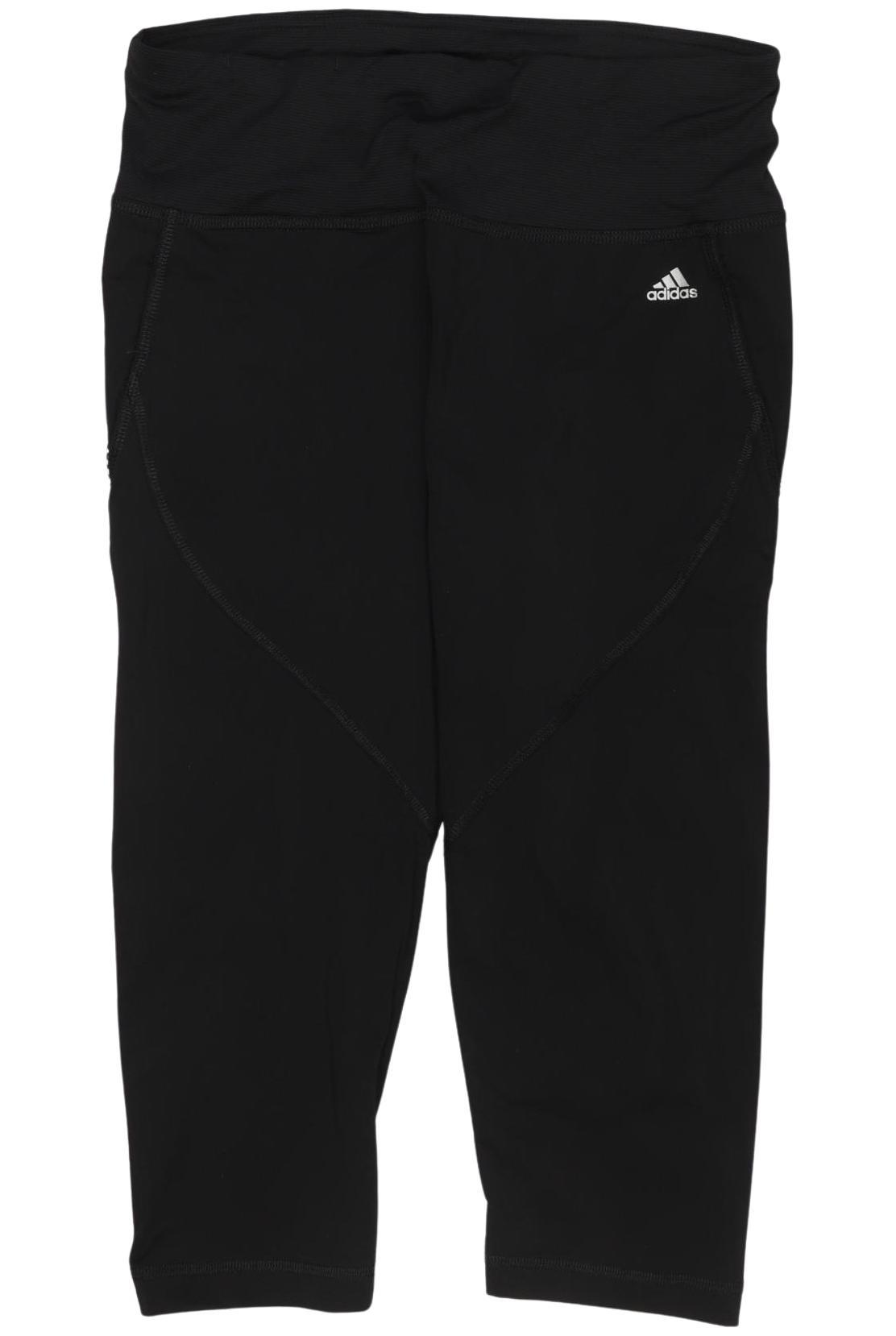 

adidas Damen Stoffhose, schwarz, Gr. 0