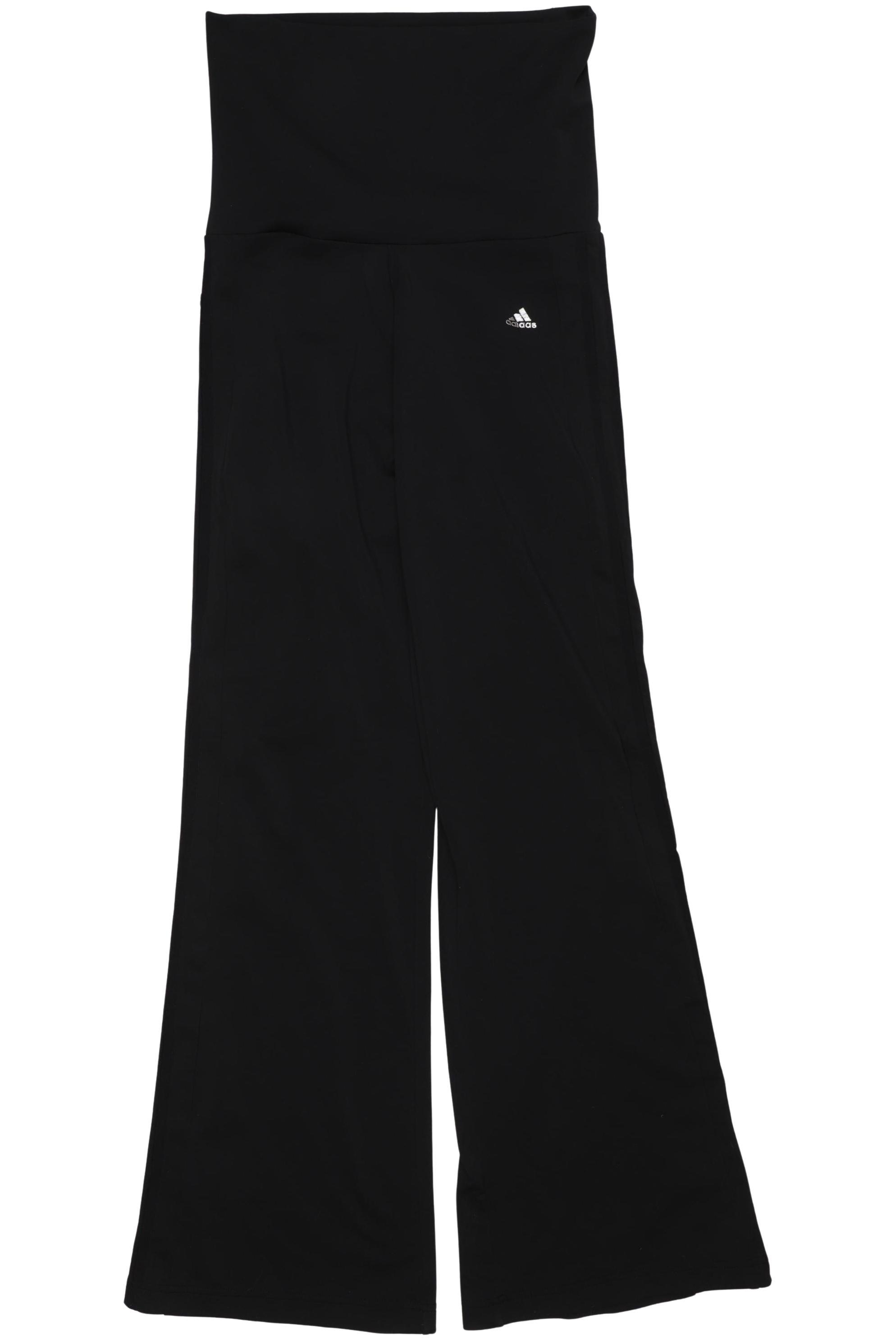 

adidas Damen Stoffhose, schwarz, Gr. 38