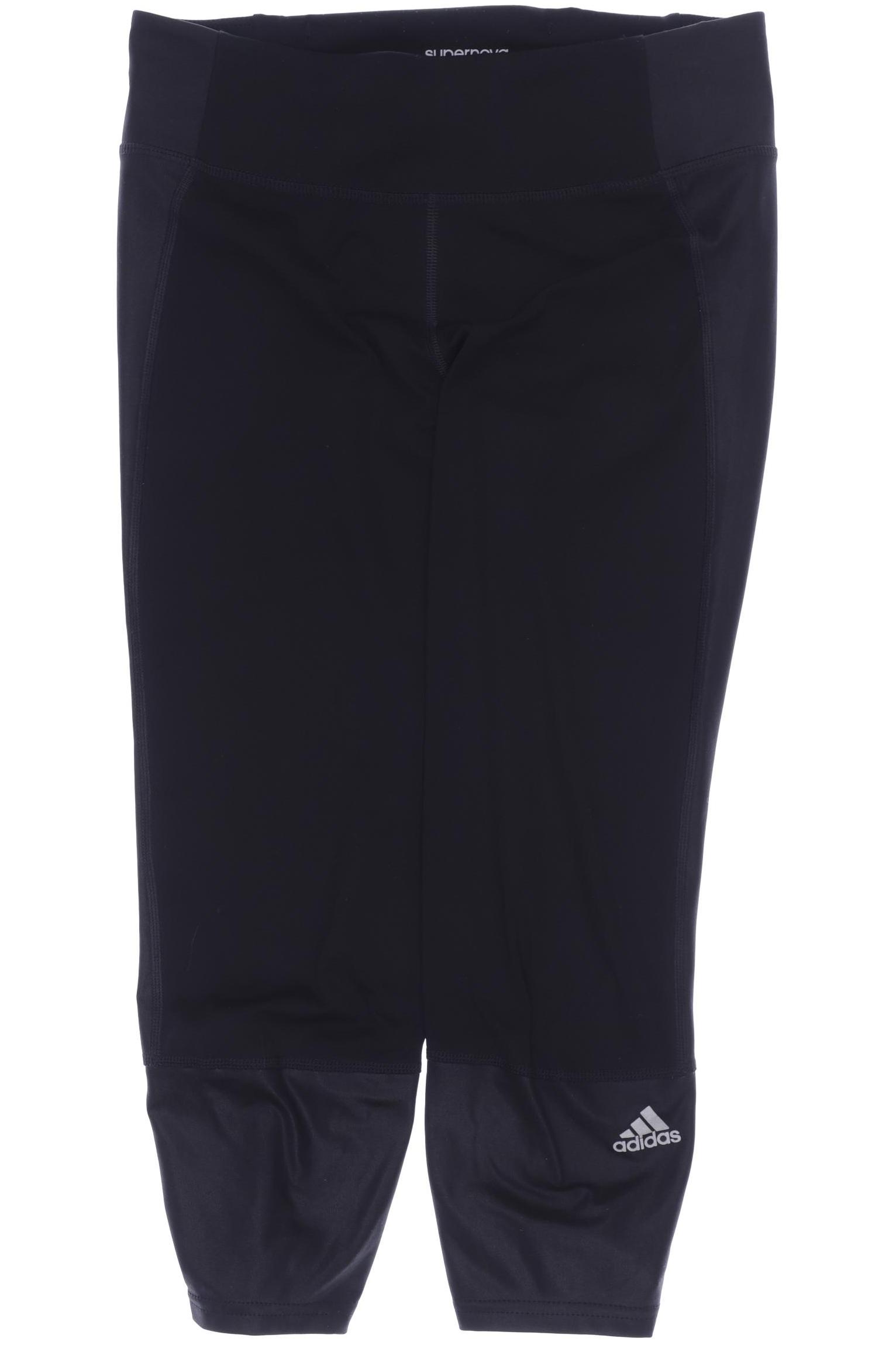 

adidas Damen Stoffhose, schwarz, Gr. 0