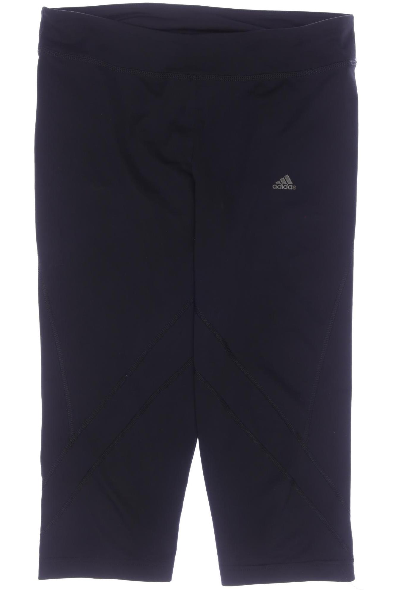 

adidas Damen Stoffhose, schwarz, Gr. 38
