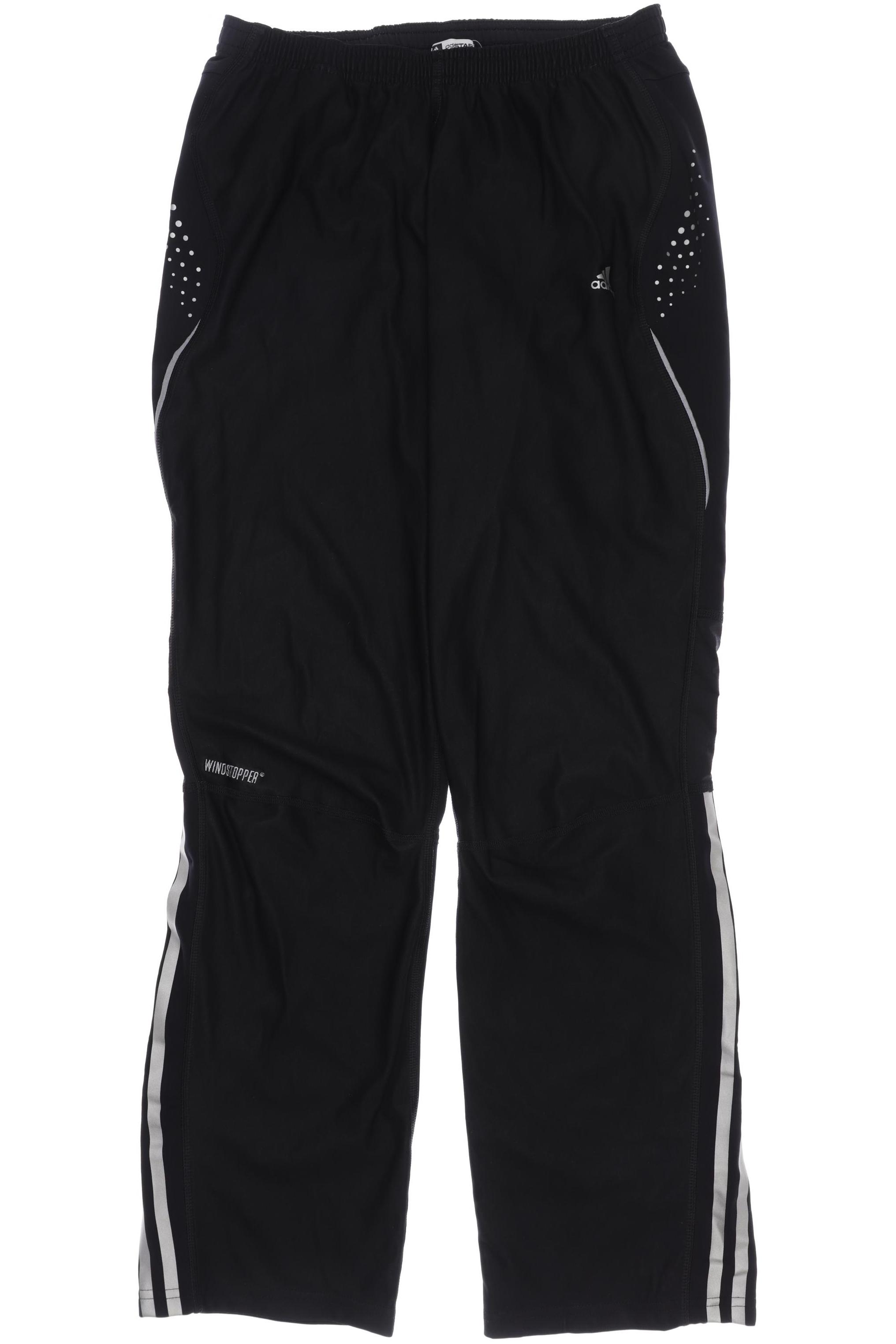 

adidas Damen Stoffhose, schwarz, Gr. 38