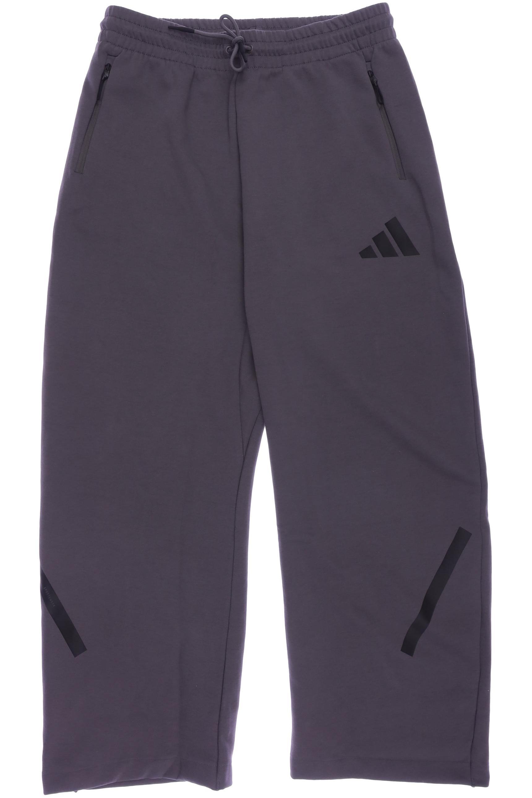 

adidas Damen Stoffhose, grau, Gr. 0