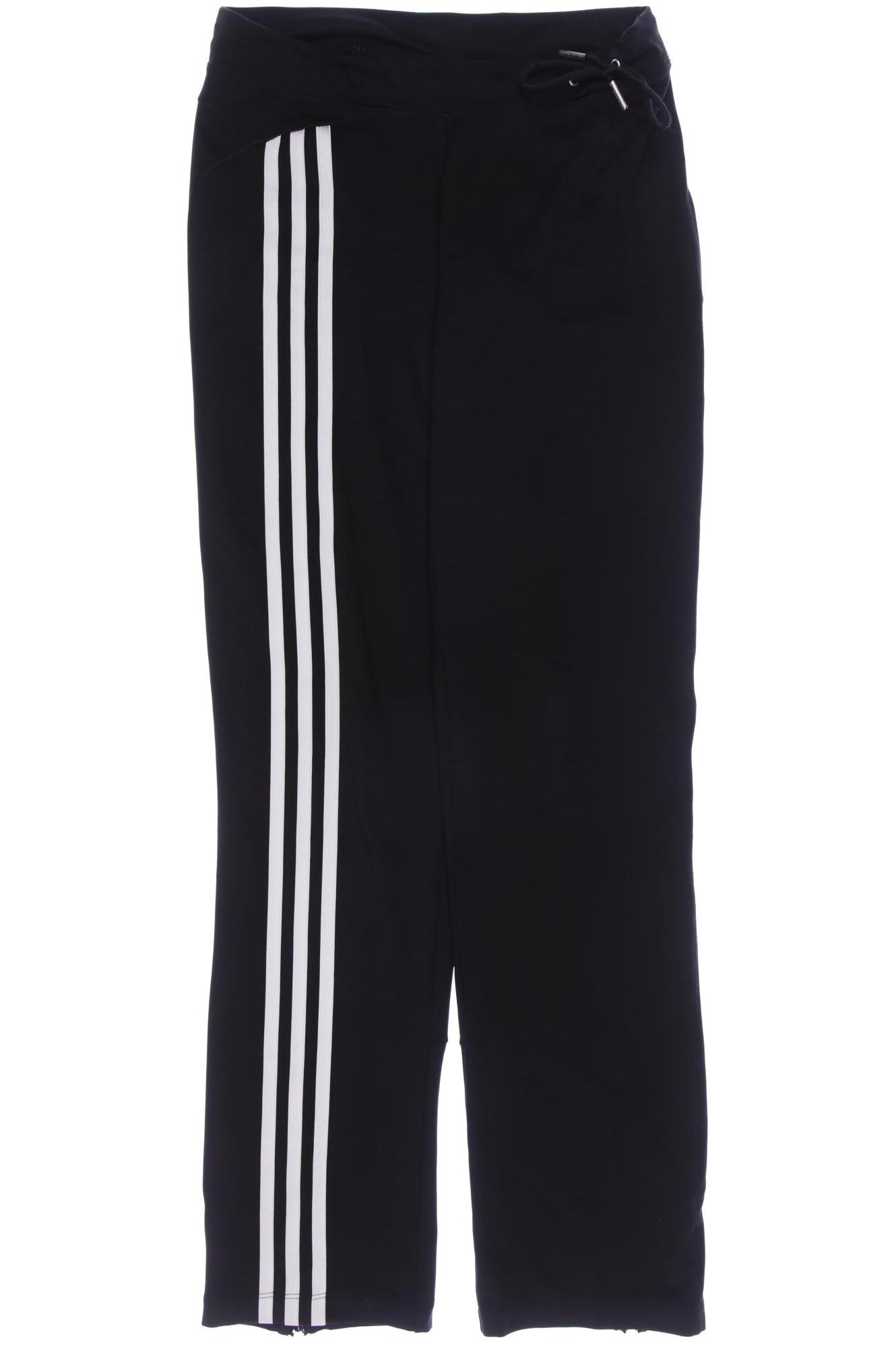 

adidas Damen Stoffhose, schwarz, Gr. 34