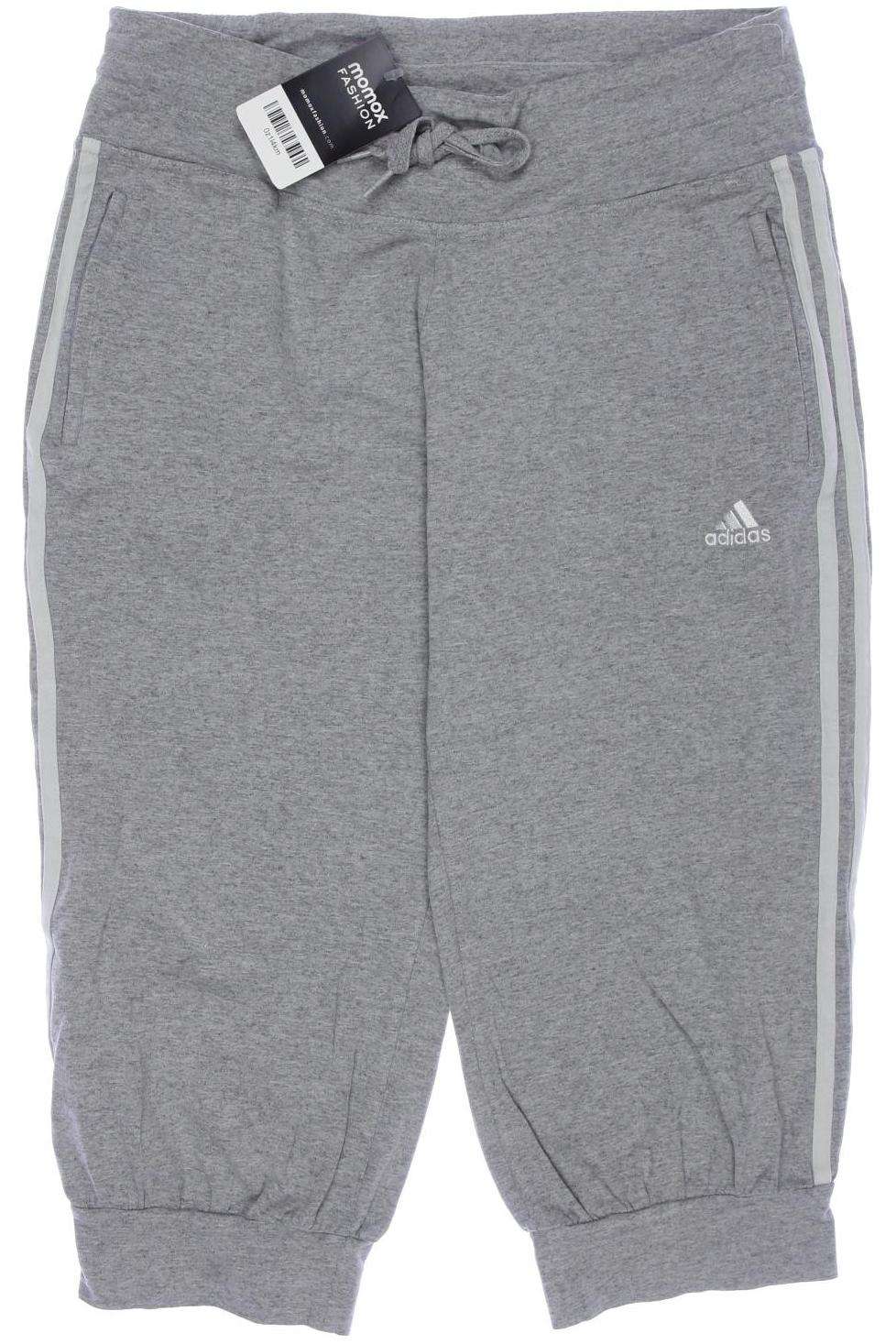 

adidas Damen Stoffhose, grau, Gr. 38