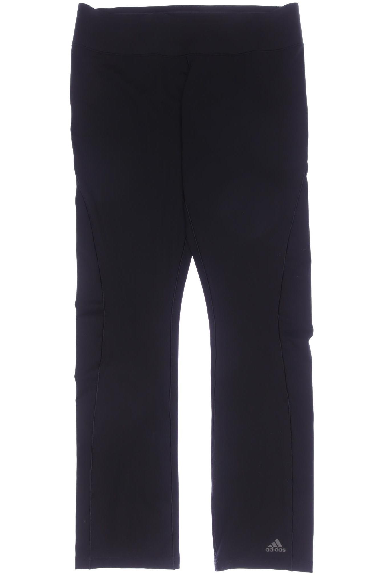 

adidas Damen Stoffhose, schwarz, Gr. 0
