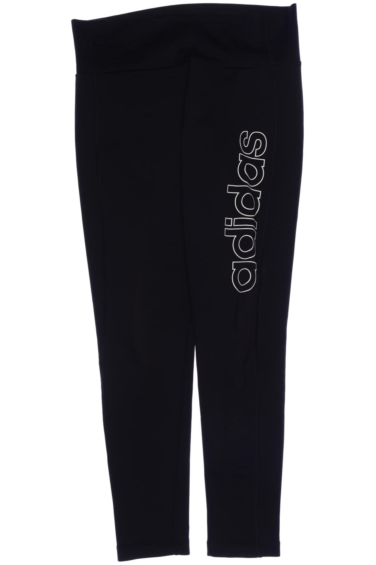 

adidas Damen Stoffhose, schwarz, Gr. 0