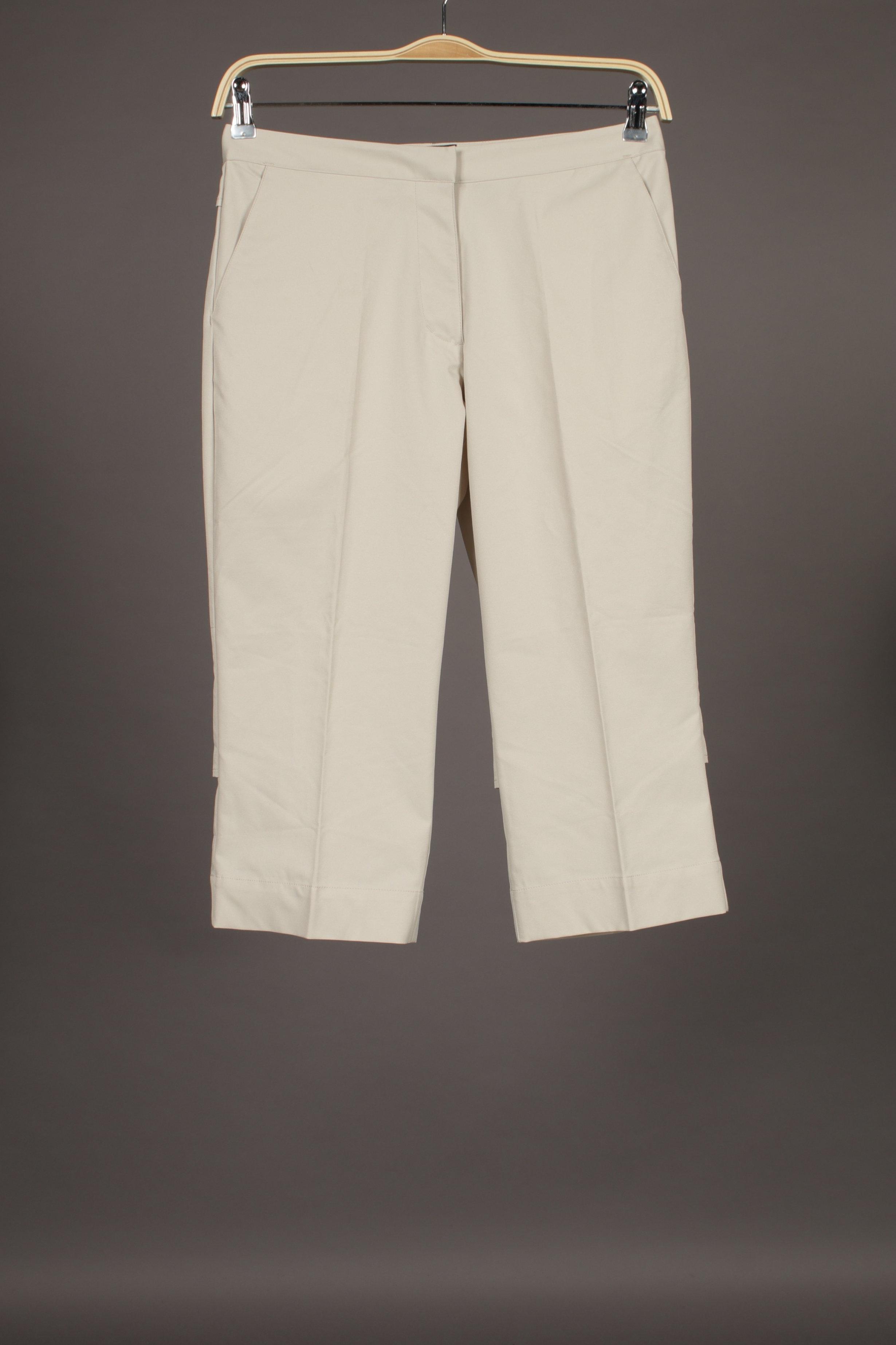 

adidas Damen Stoffhose, beige, Gr.