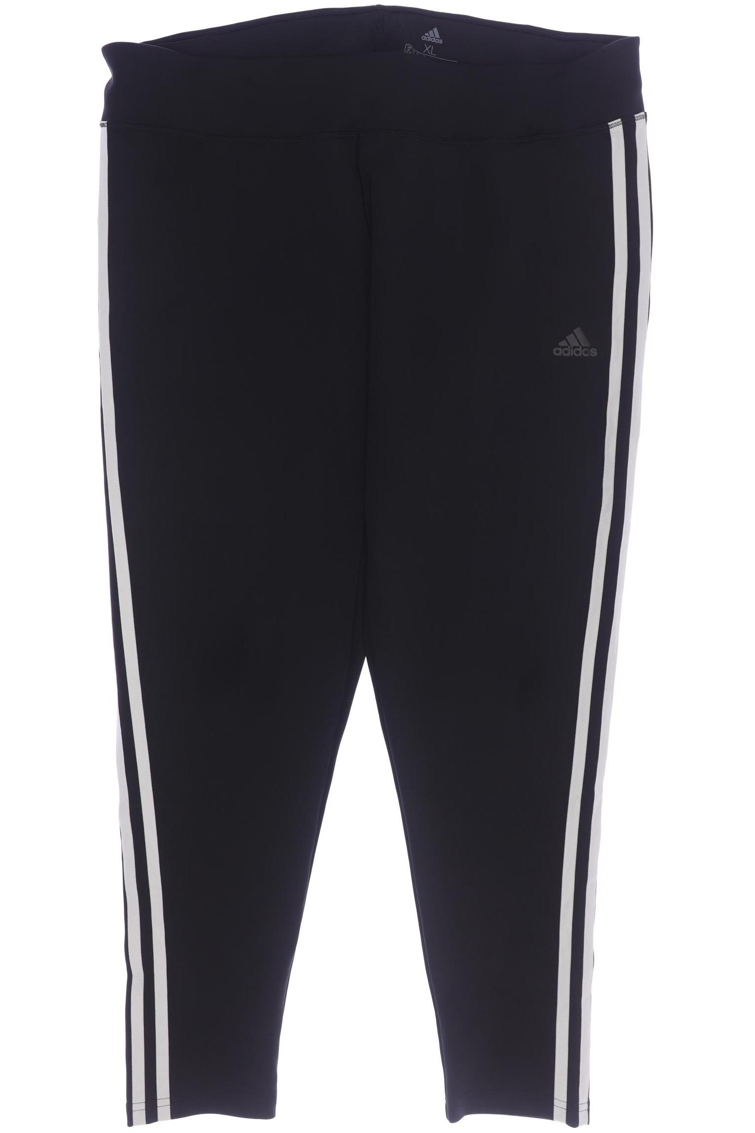 

adidas Damen Stoffhose, schwarz, Gr. 0