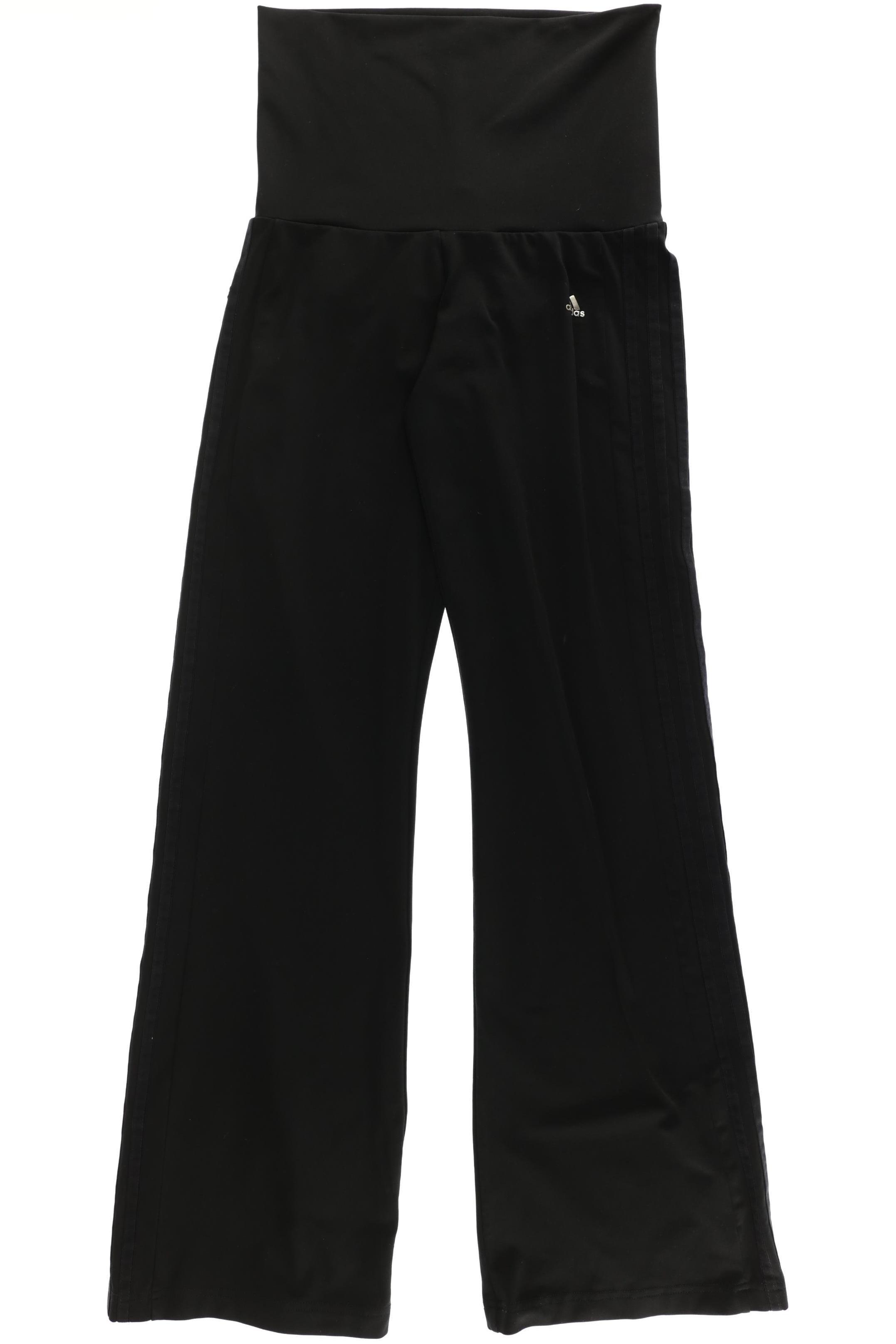 

adidas Damen Stoffhose, schwarz, Gr. 38