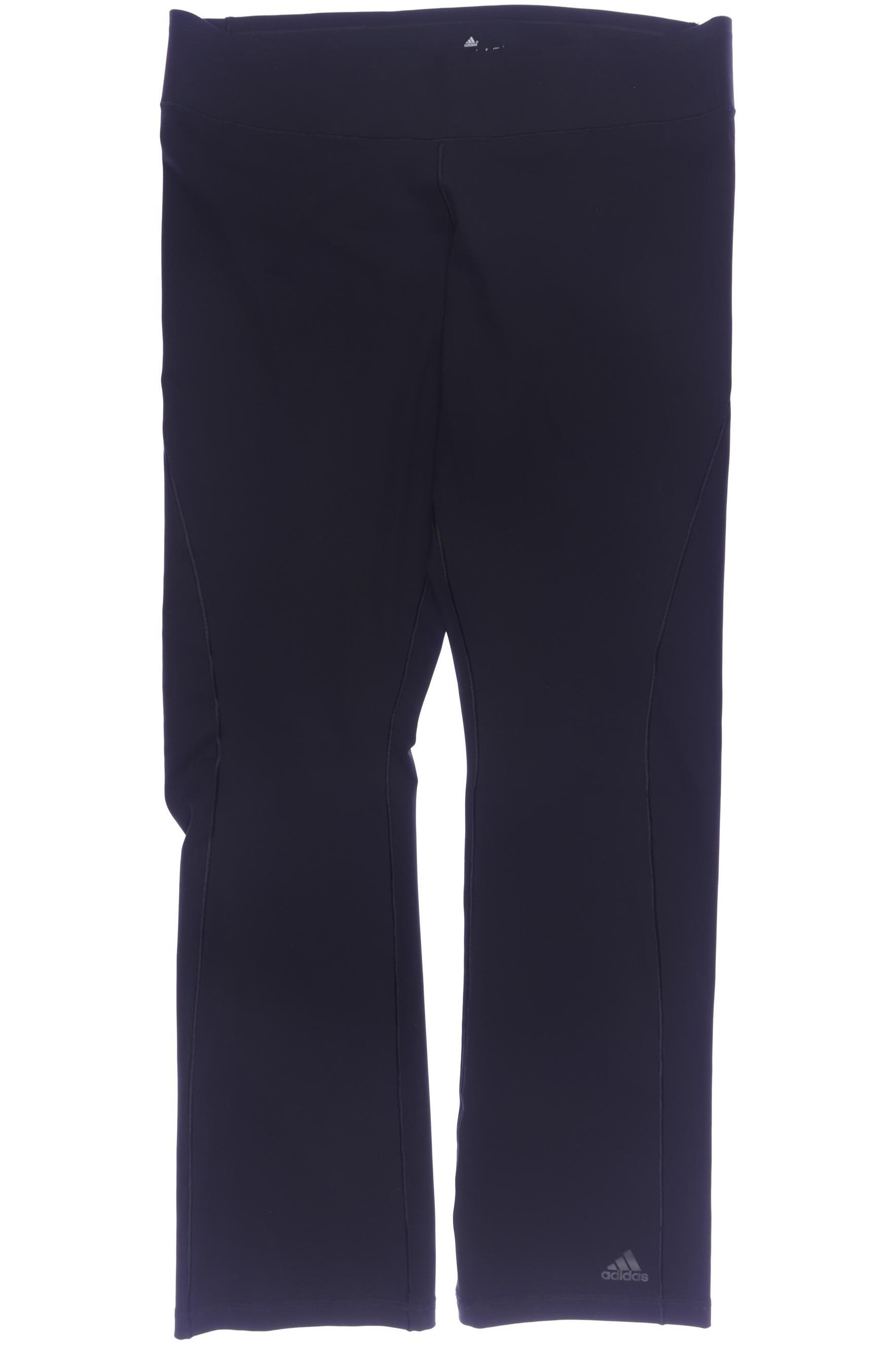 

adidas Damen Stoffhose, schwarz, Gr. 0