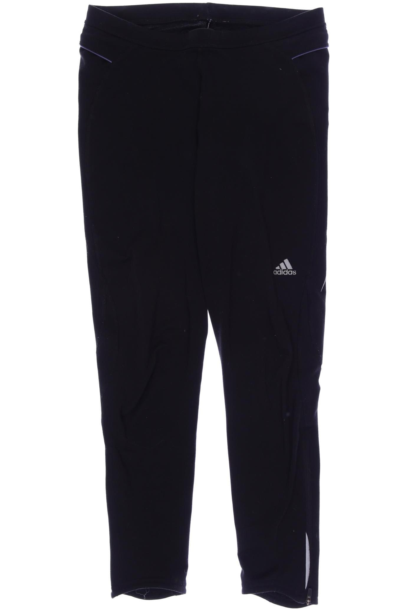 

adidas Damen Stoffhose, schwarz, Gr. 0