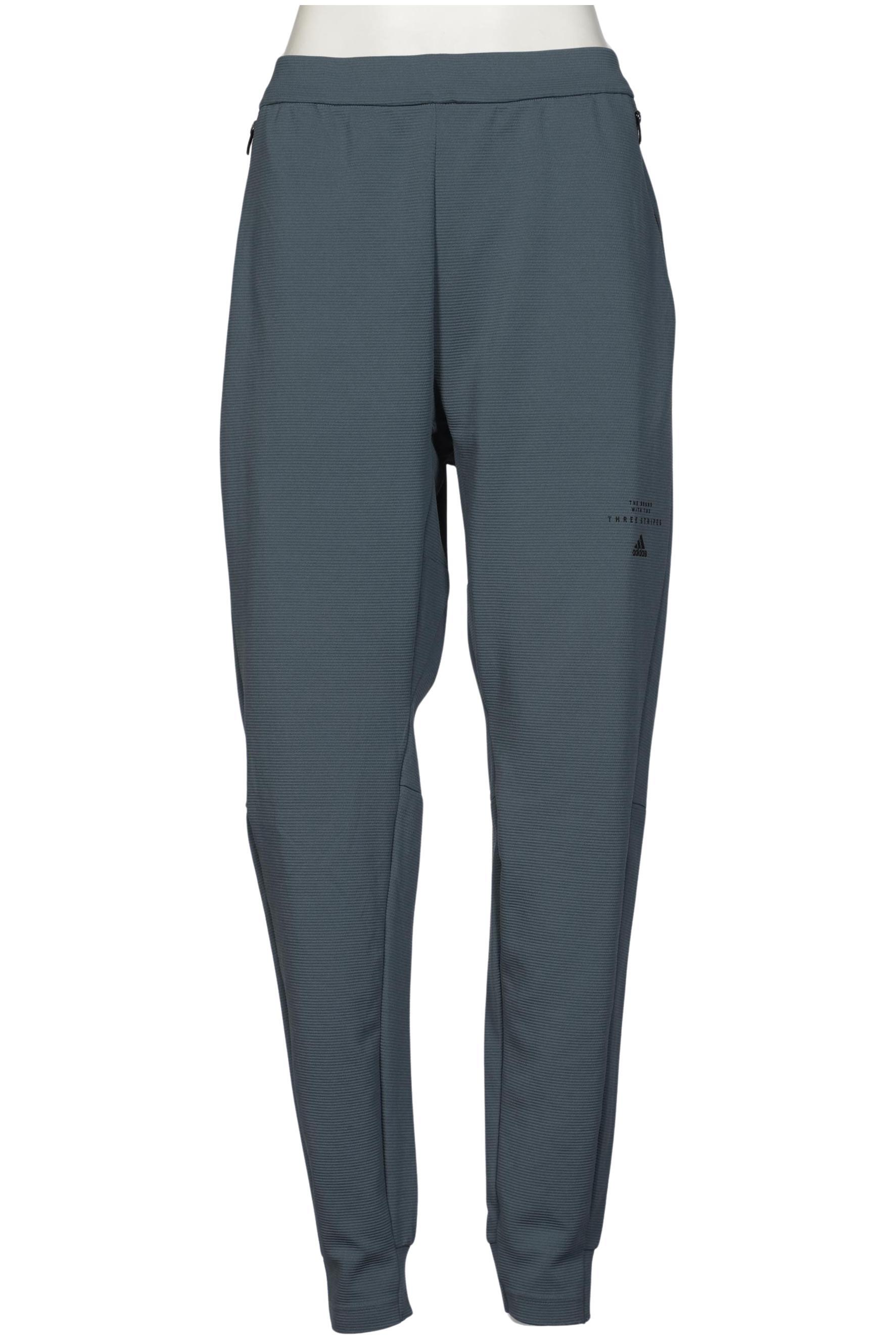 

adidas Damen Stoffhose, grau, Gr. 0