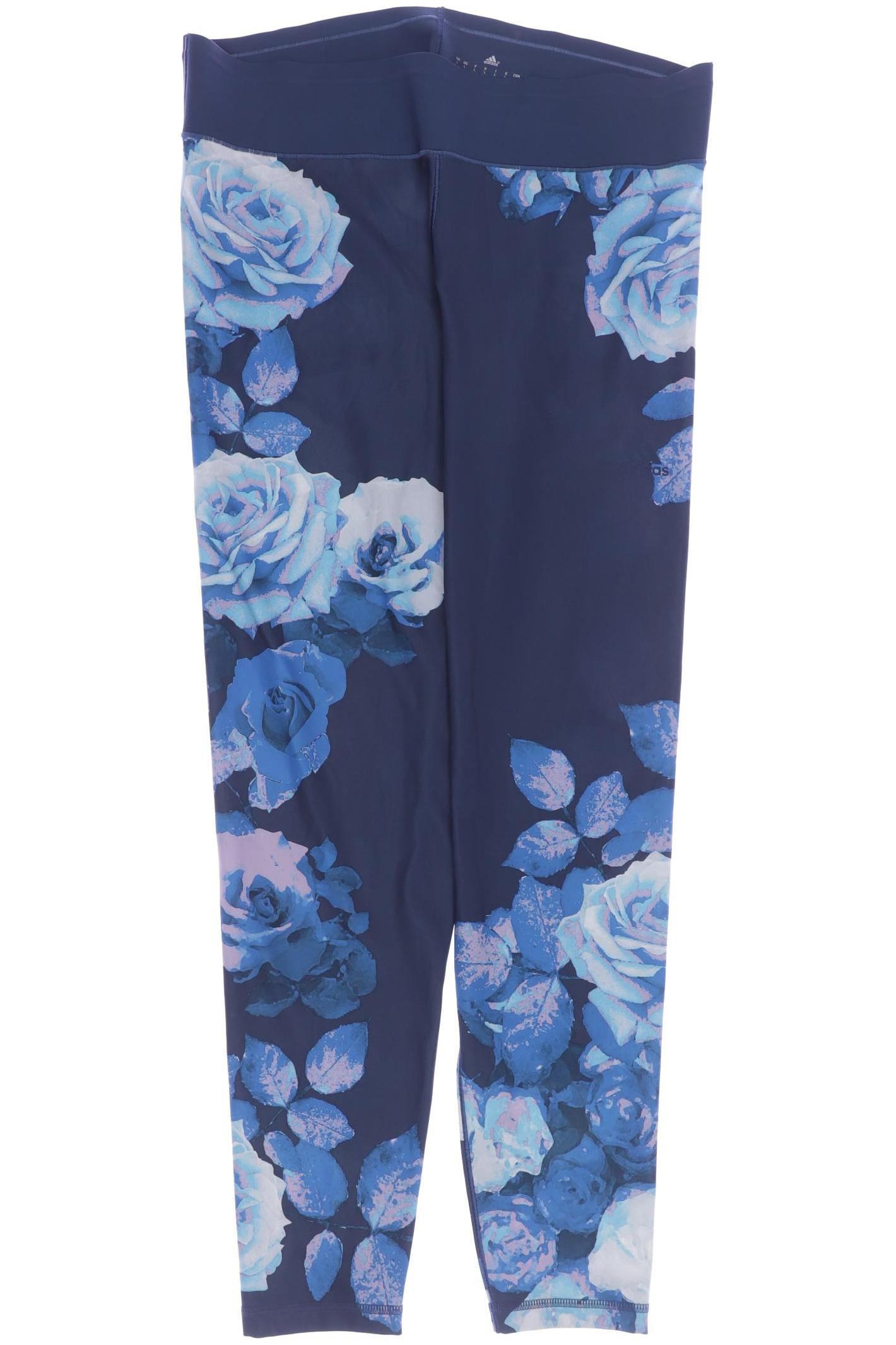 

adidas Damen Stoffhose, blau, Gr. 42
