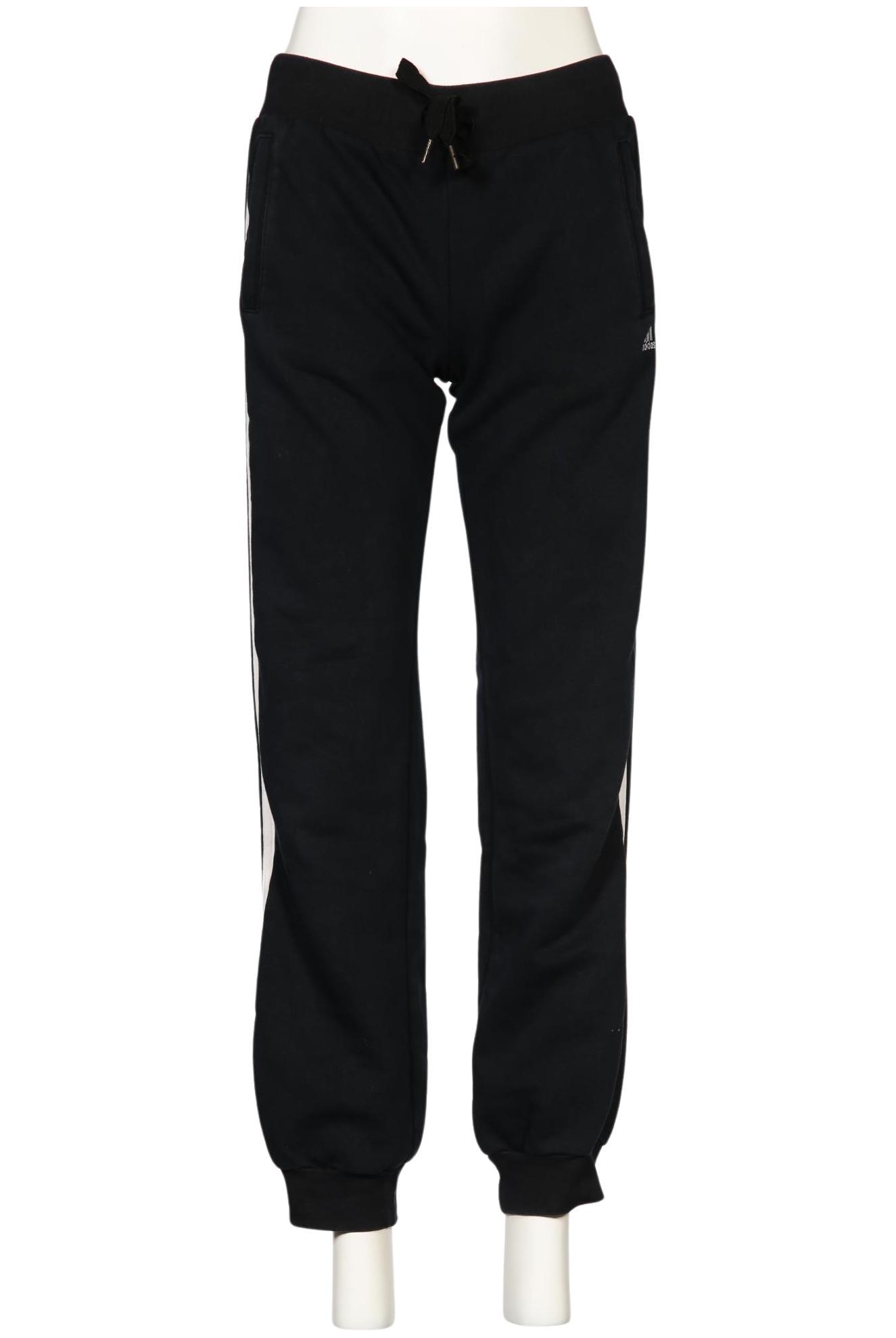 

adidas Damen Stoffhose, schwarz, Gr. 0