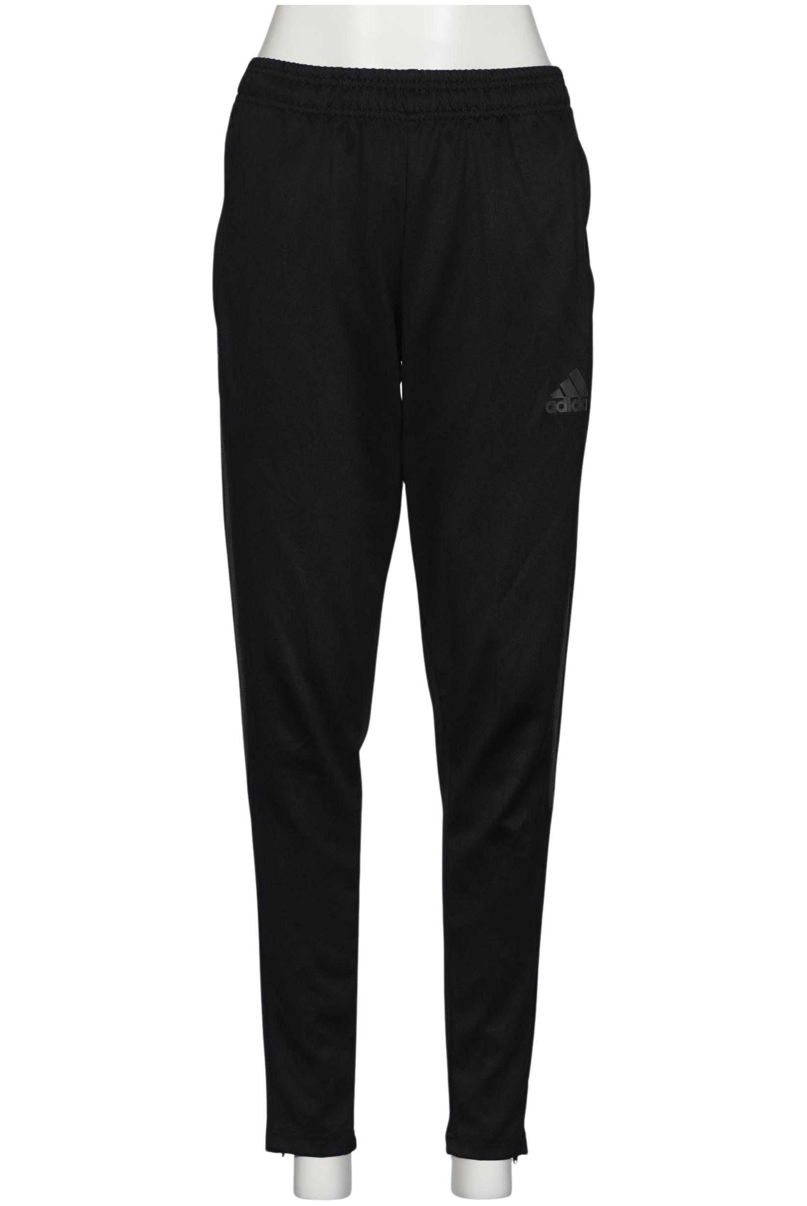 

adidas Damen Stoffhose, schwarz, Gr. 0