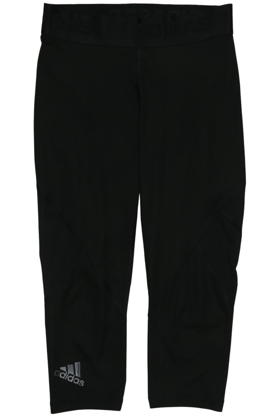 

adidas Damen Stoffhose, schwarz, Gr. 0
