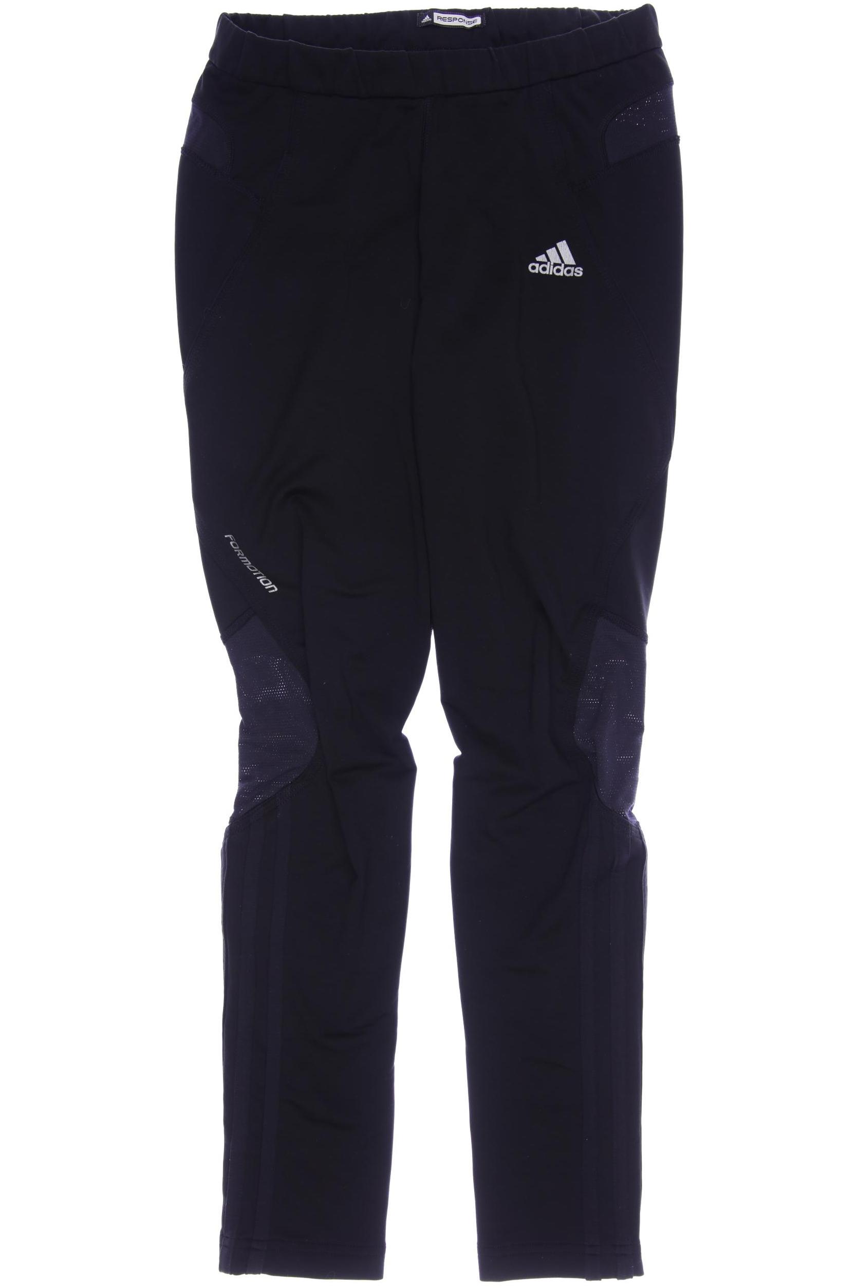 

adidas Damen Stoffhose, schwarz, Gr. 38