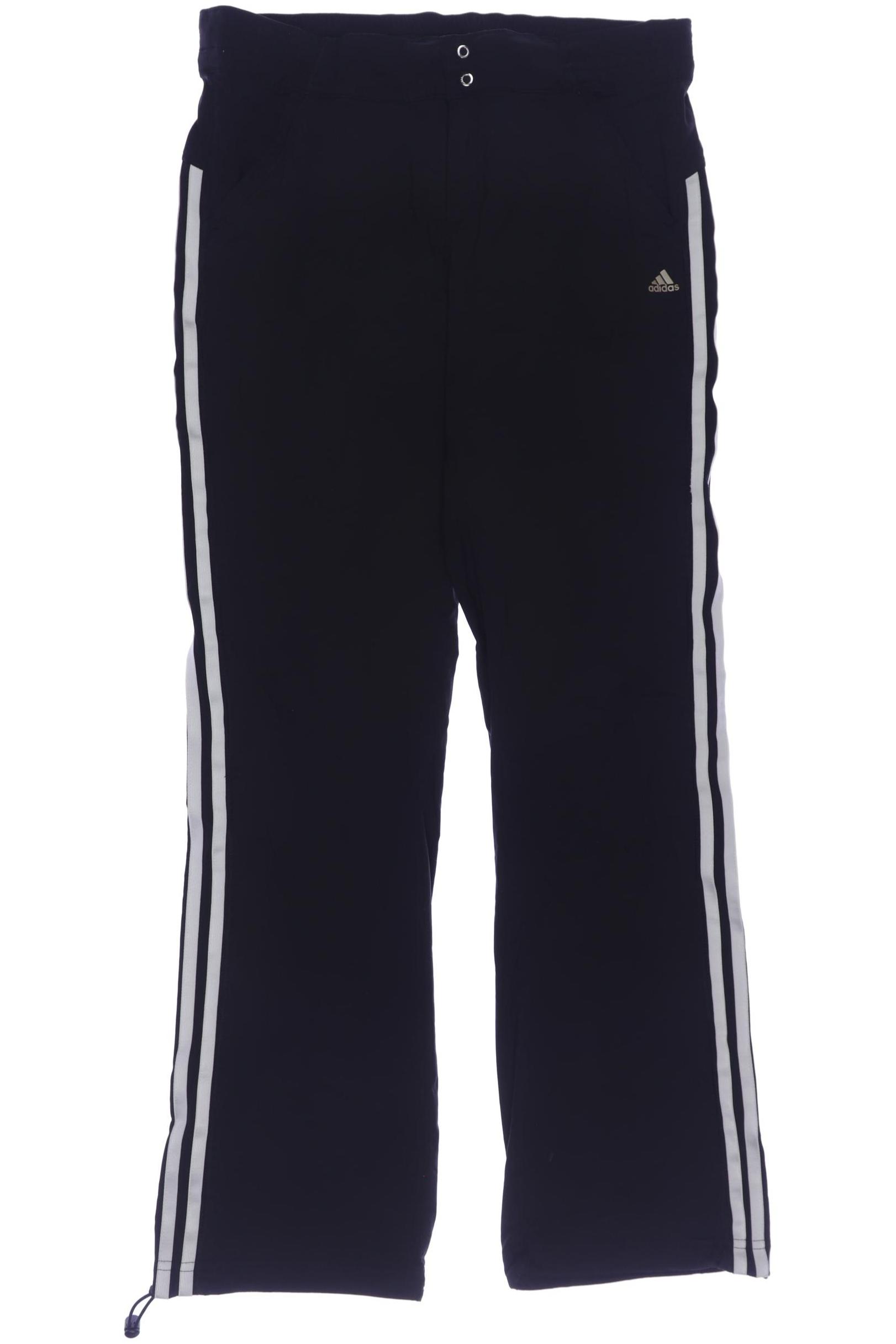 

adidas Damen Stoffhose, schwarz, Gr. 38