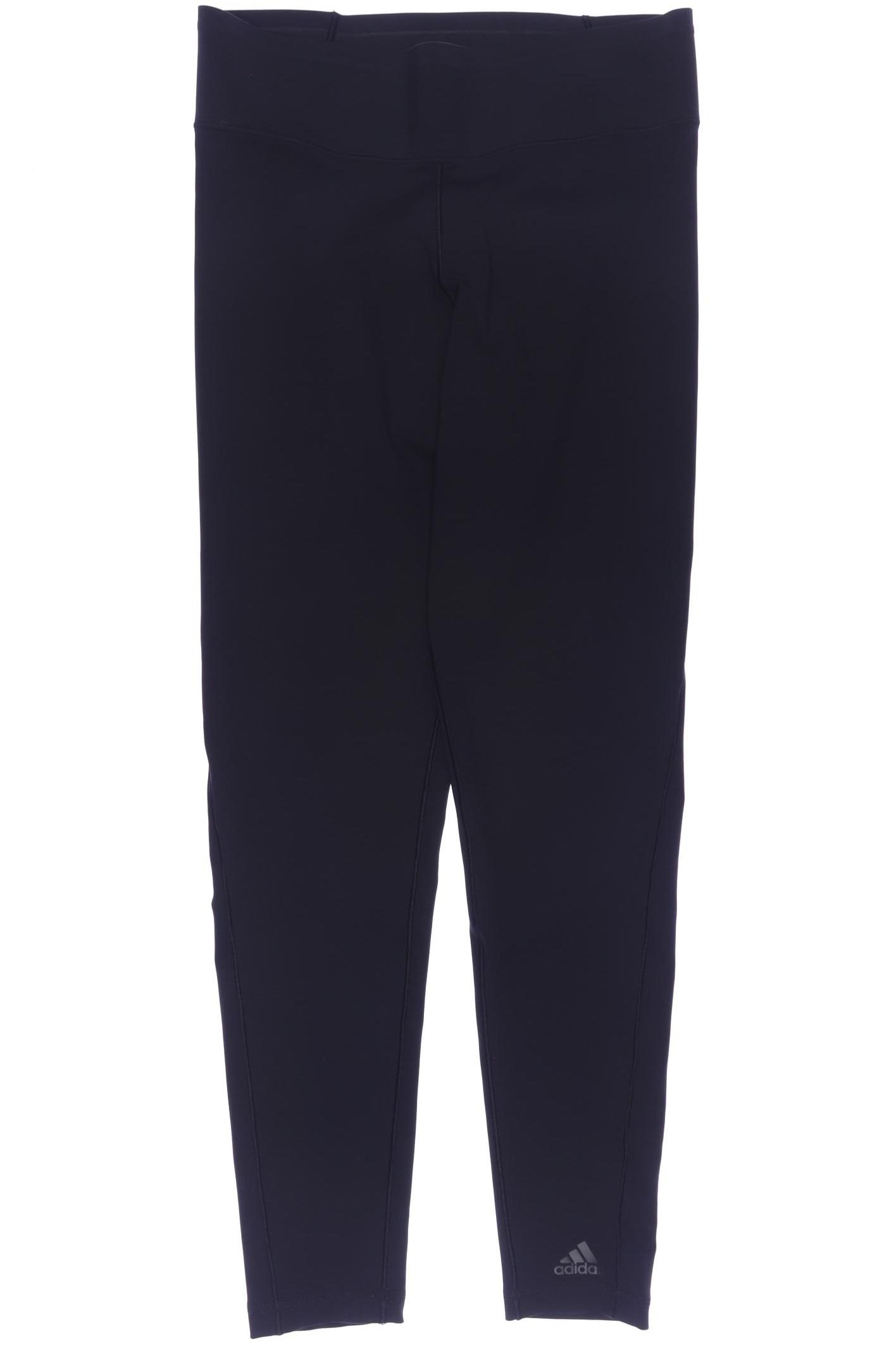 

adidas Damen Stoffhose, schwarz, Gr. 0