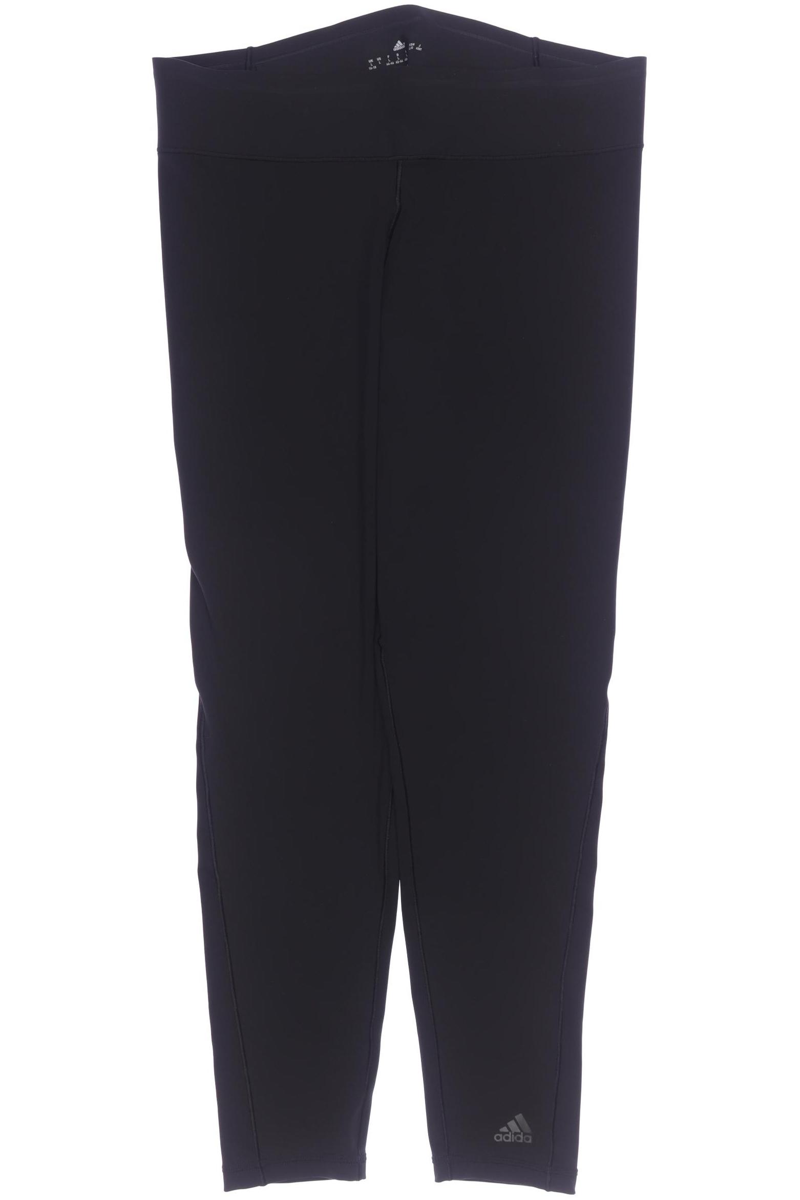 

adidas Damen Stoffhose, schwarz, Gr. 0