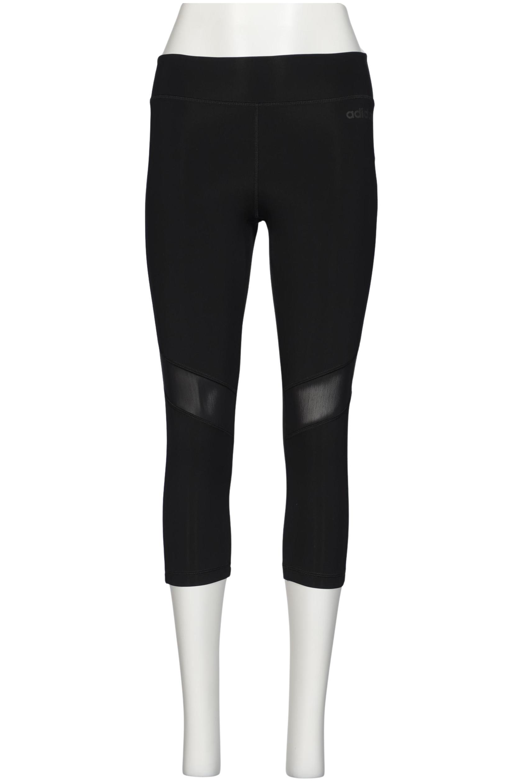 

adidas Damen Stoffhose, schwarz, Gr. 0