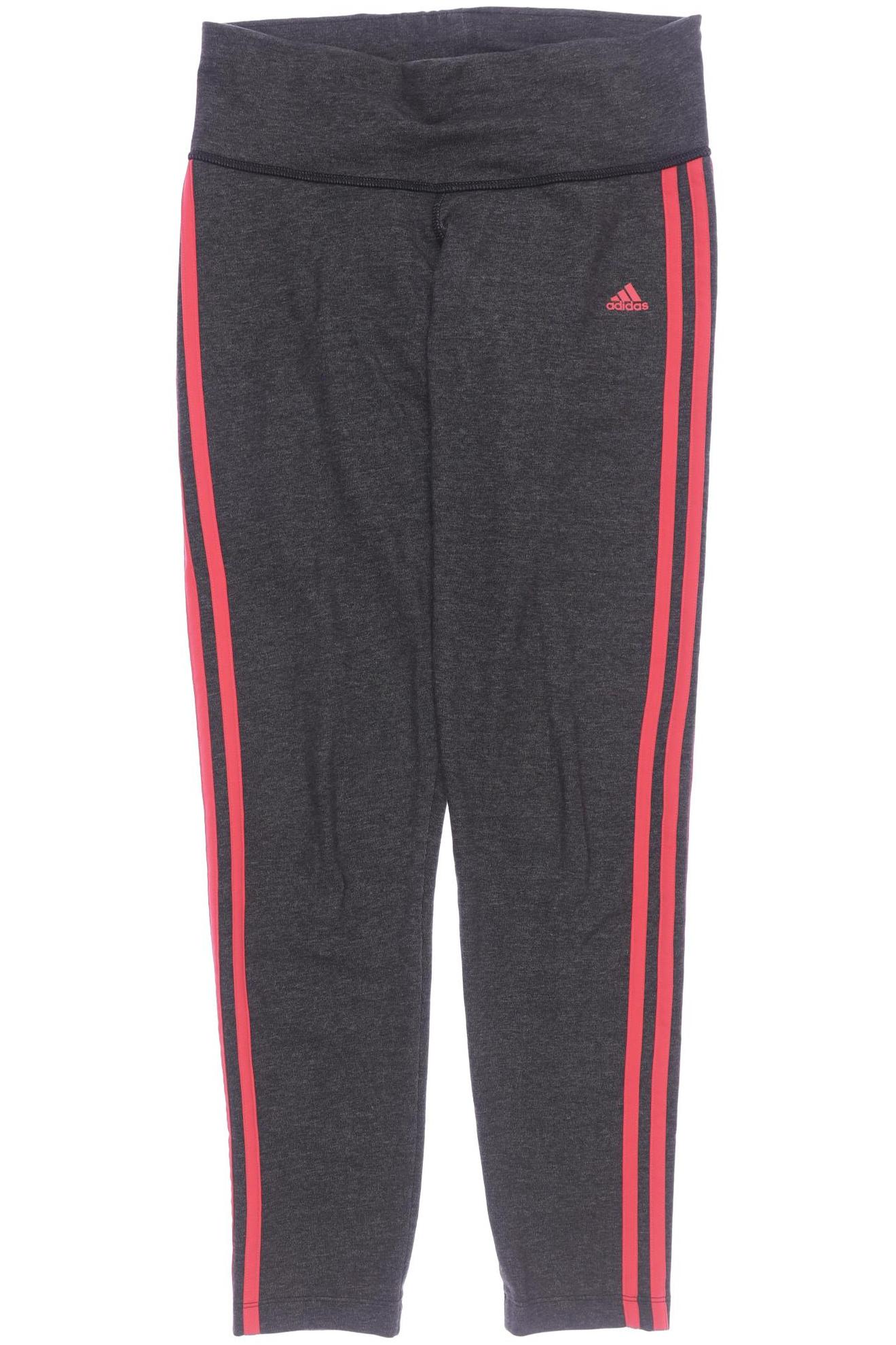 

adidas Damen Stoffhose, grau, Gr. 0