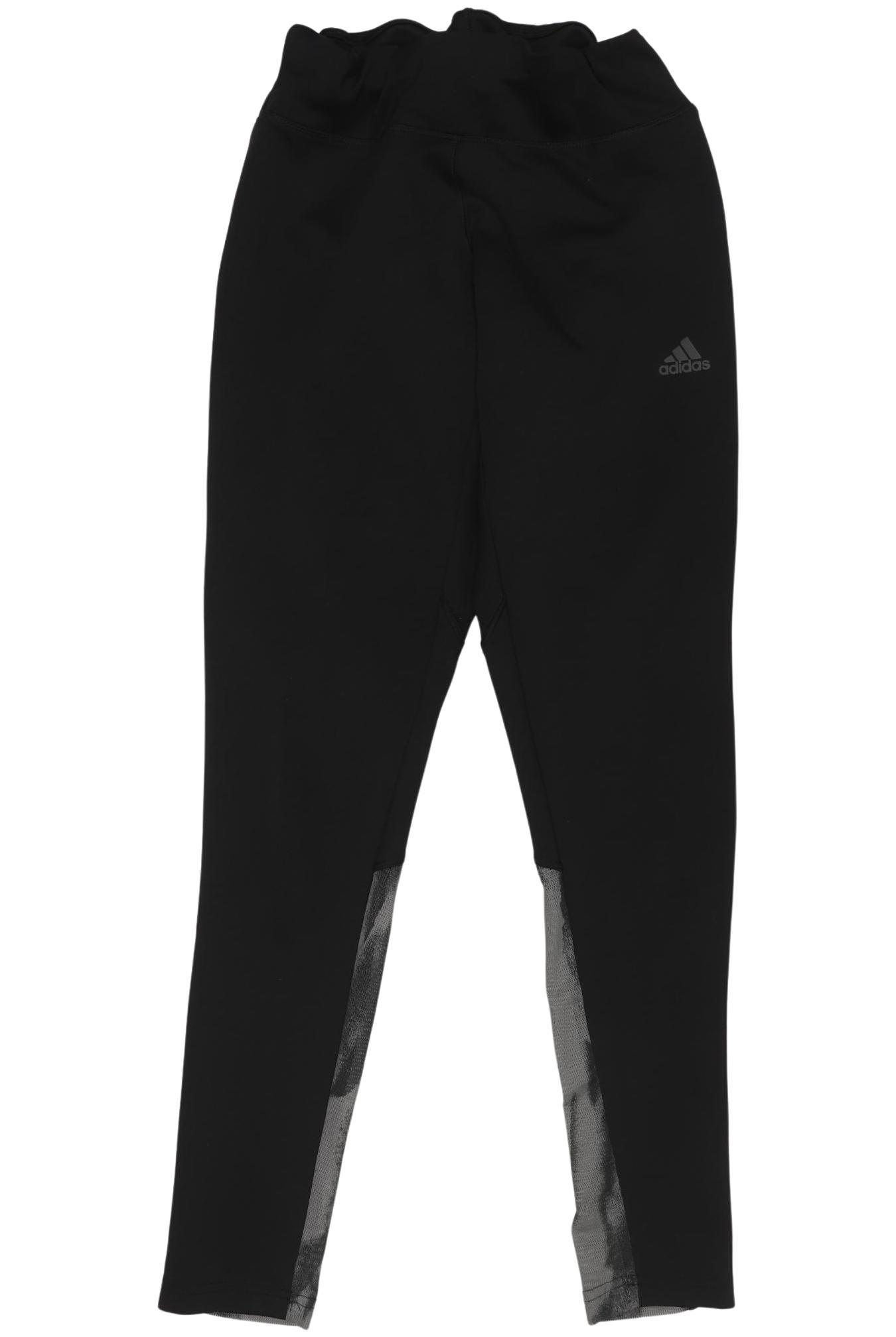 

adidas Damen Stoffhose, schwarz, Gr. 0
