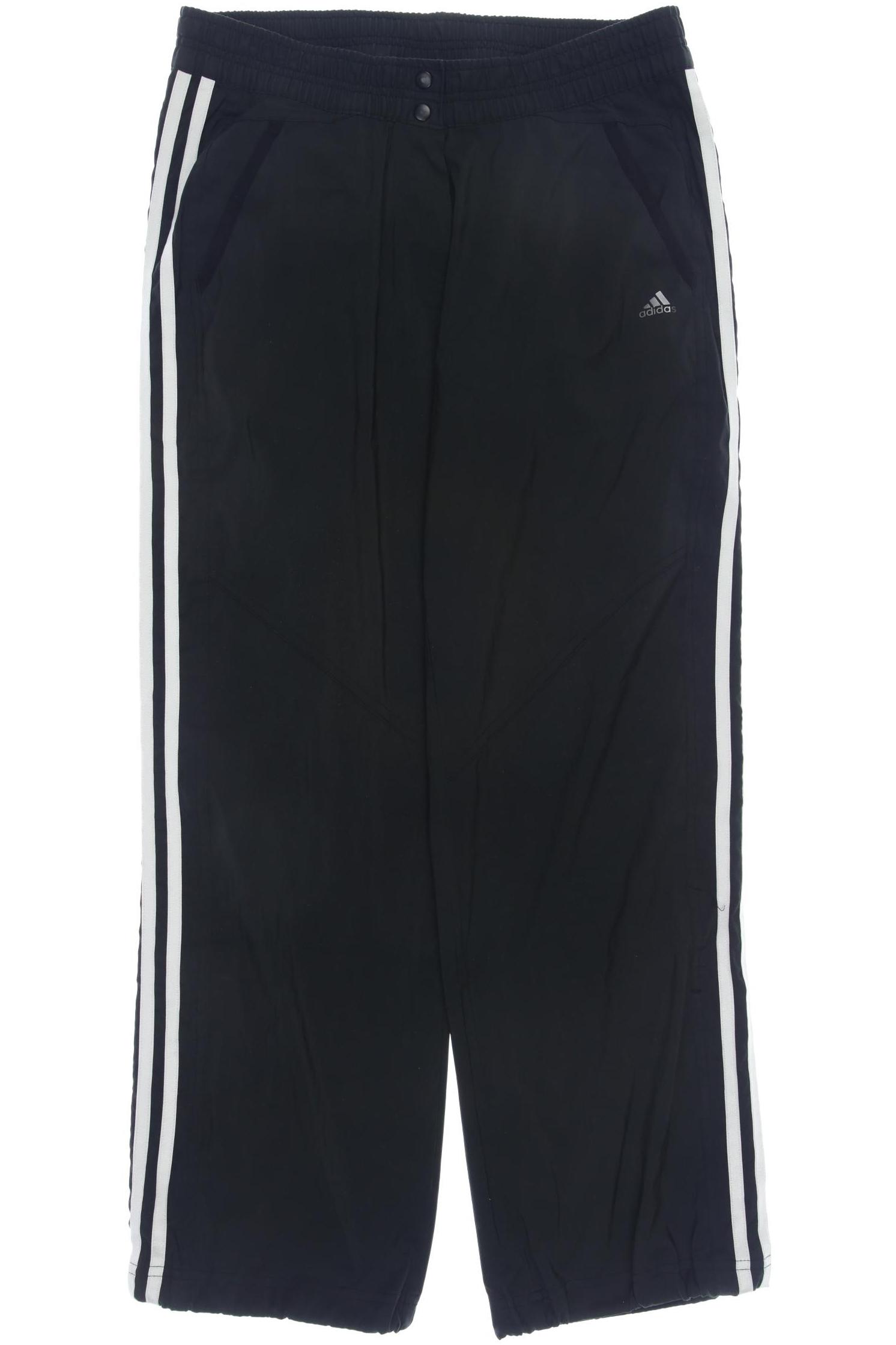 

adidas Damen Stoffhose, schwarz, Gr. 36