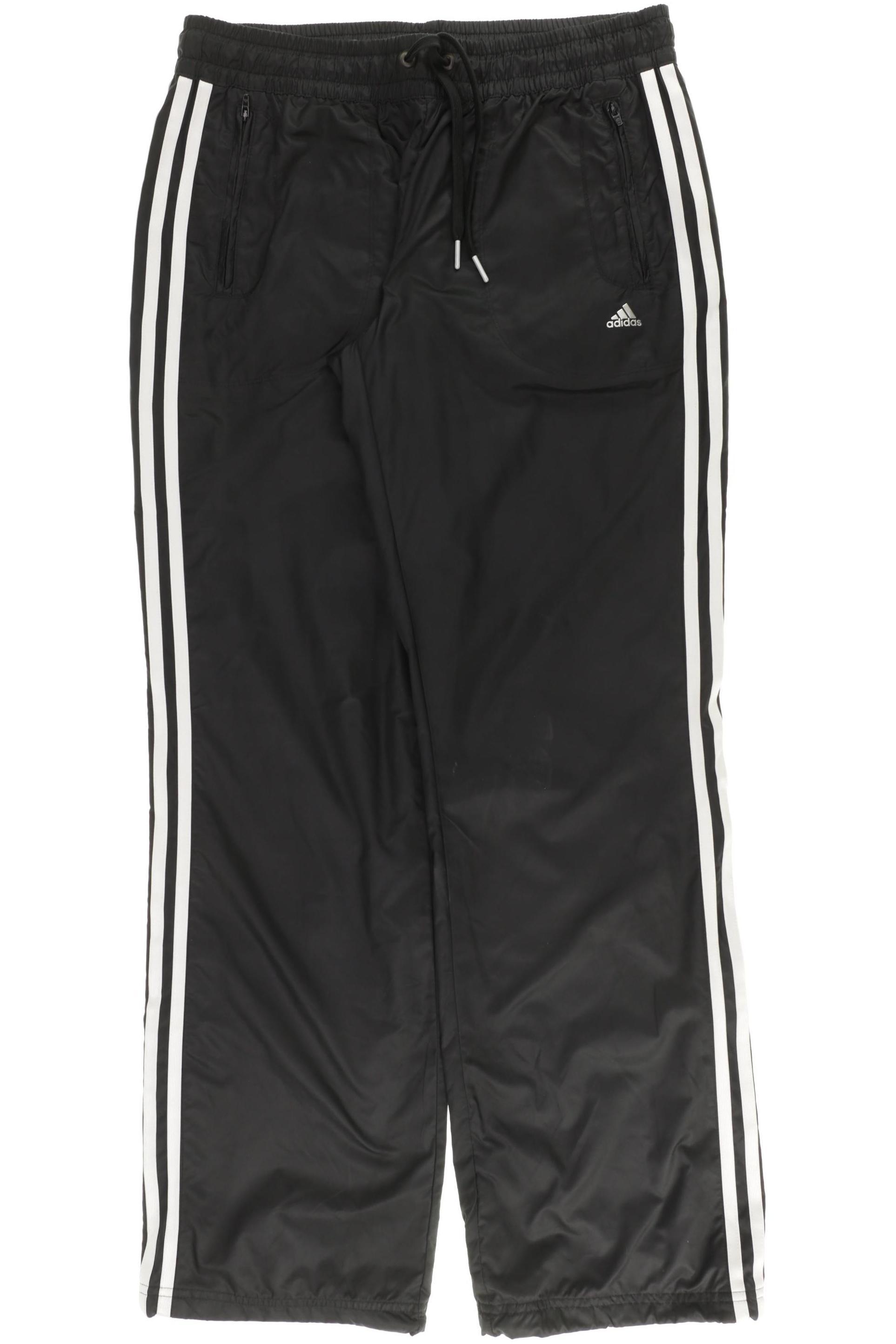 

adidas Damen Stoffhose, schwarz, Gr. 38