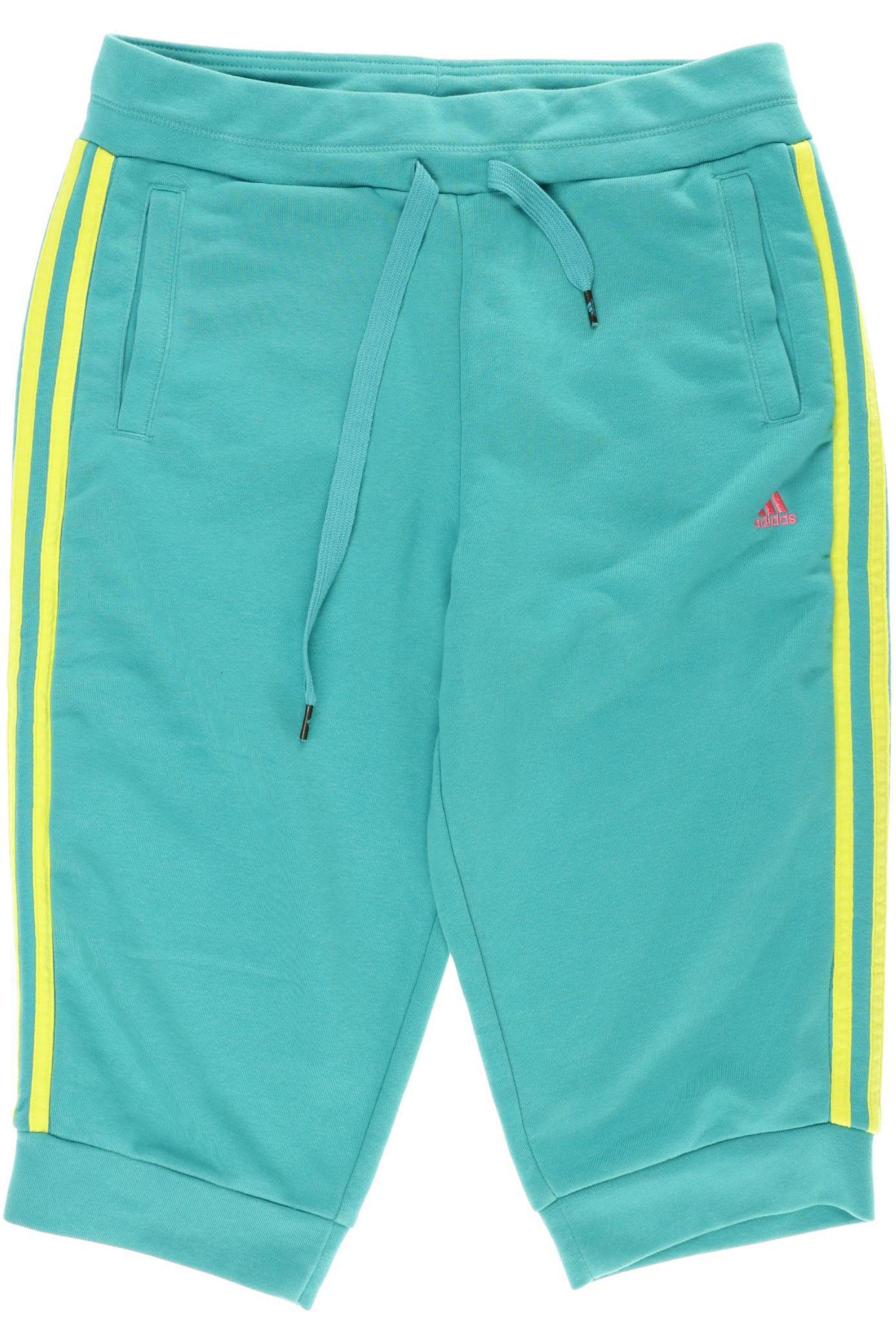 

adidas Damen Stoffhose, türkis, Gr. 34