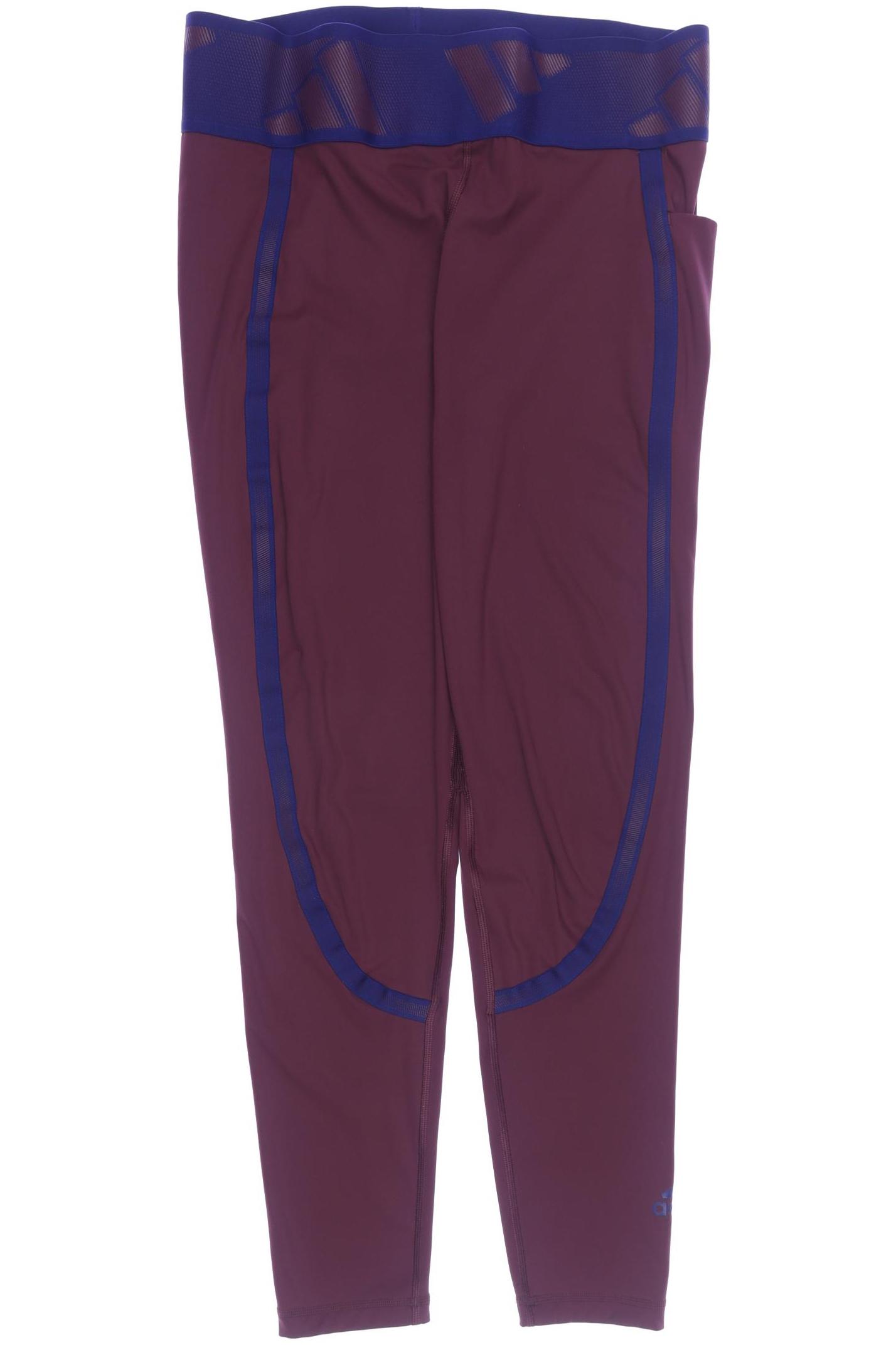 

adidas Damen Stoffhose, bordeaux, Gr. 42