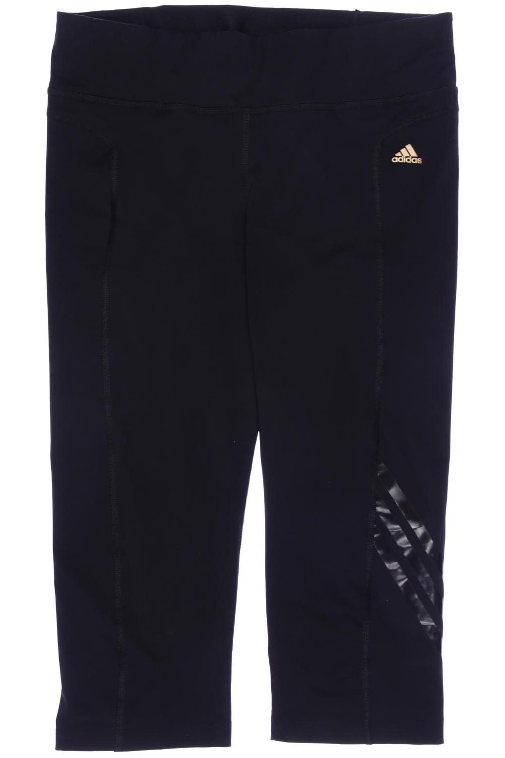 

adidas Damen Stoffhose, schwarz, Gr. 40