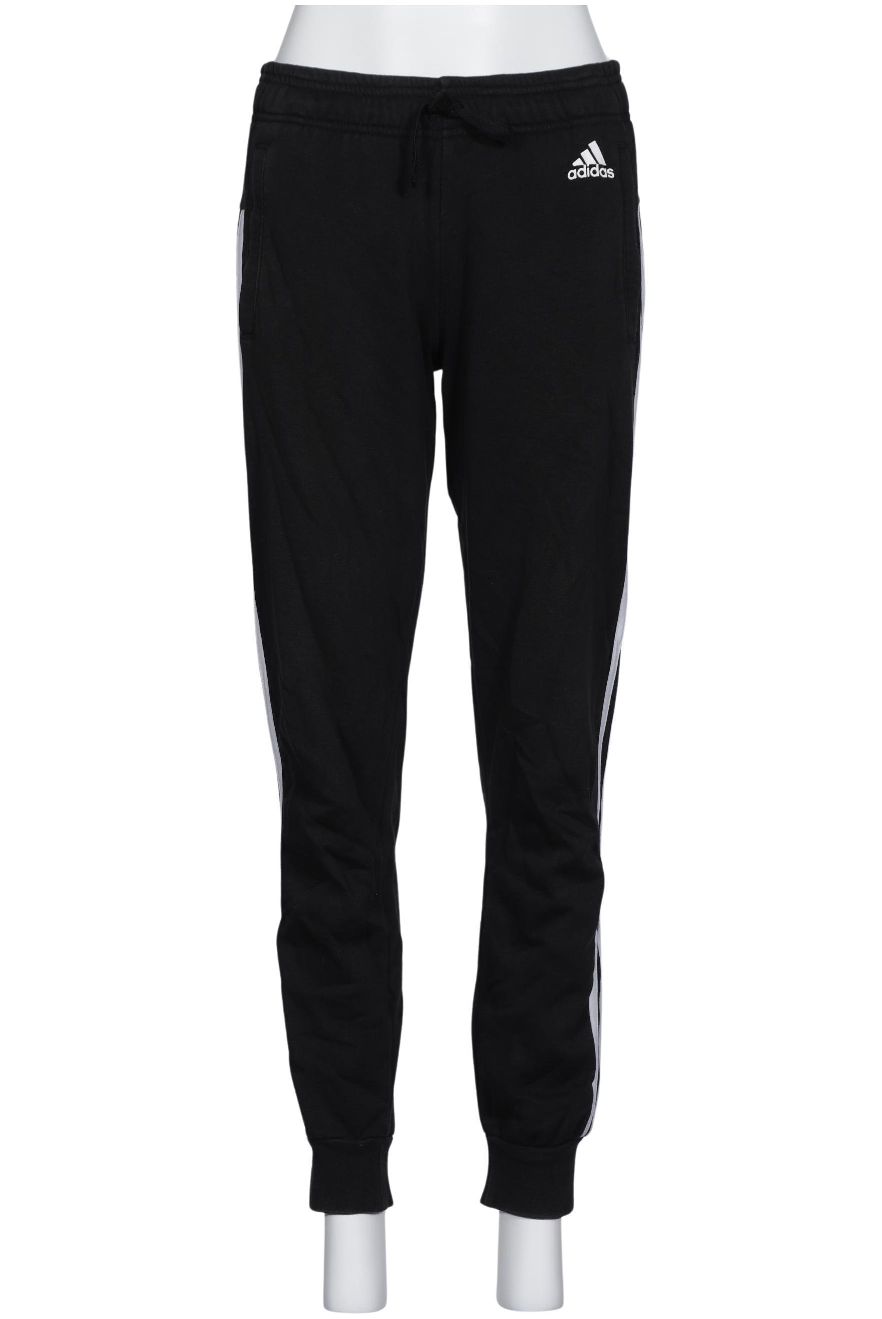 

adidas Damen Stoffhose, schwarz, Gr. 0